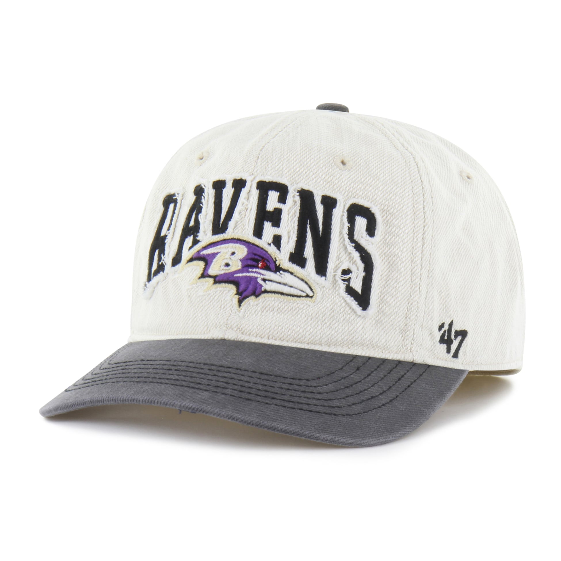 Casquette ajustée pour homme '47 Natural Baltimore Ravens Groton Franchise