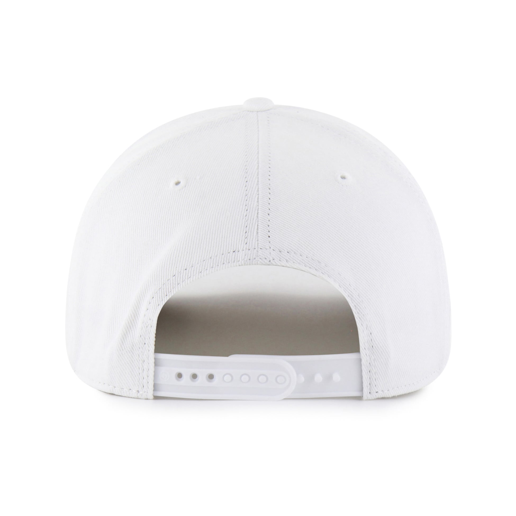 Men's '47 White Baltimore Ravens Jagged Hitch Adjustable Hat