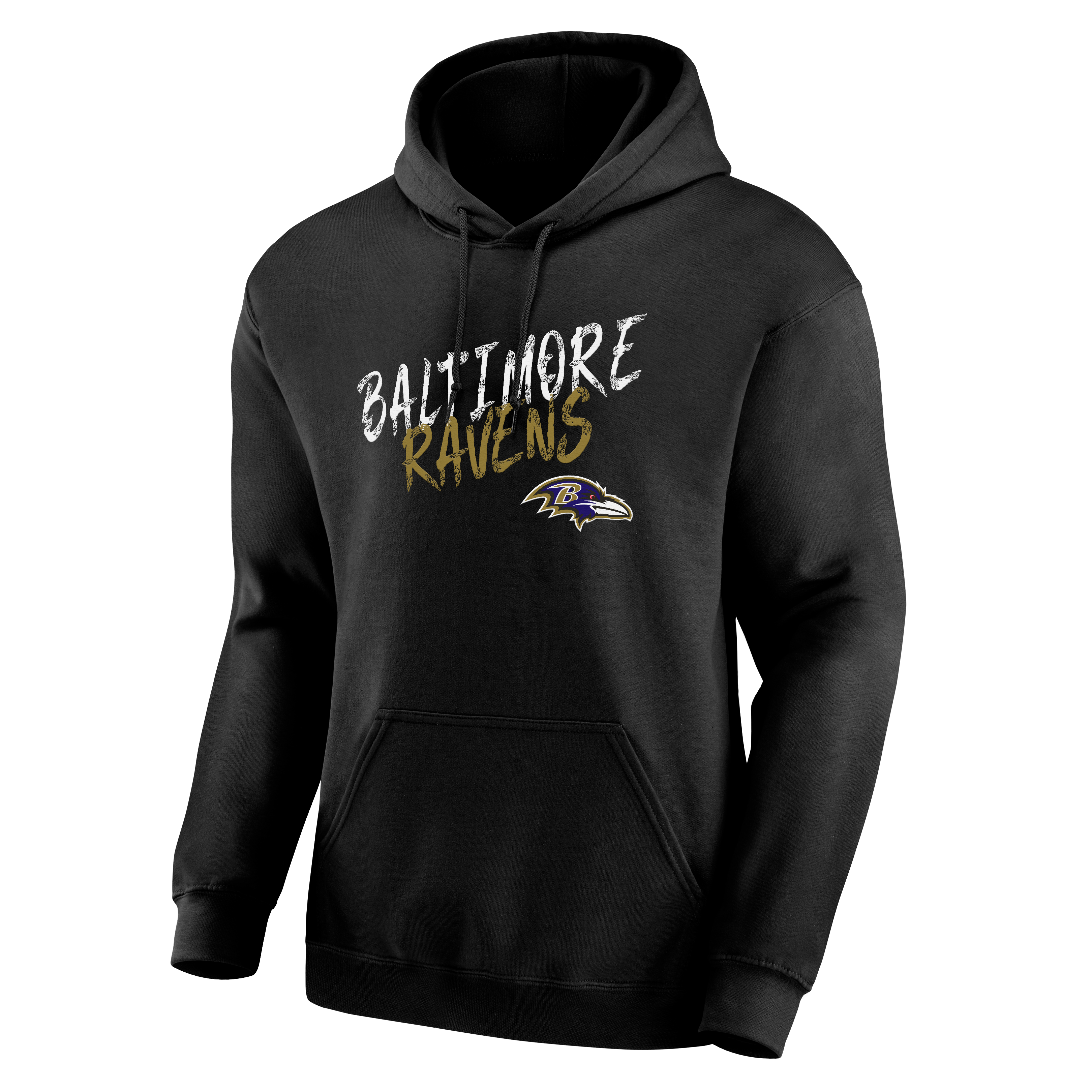 Men's Black Baltimore Ravens Hustle Hoodie