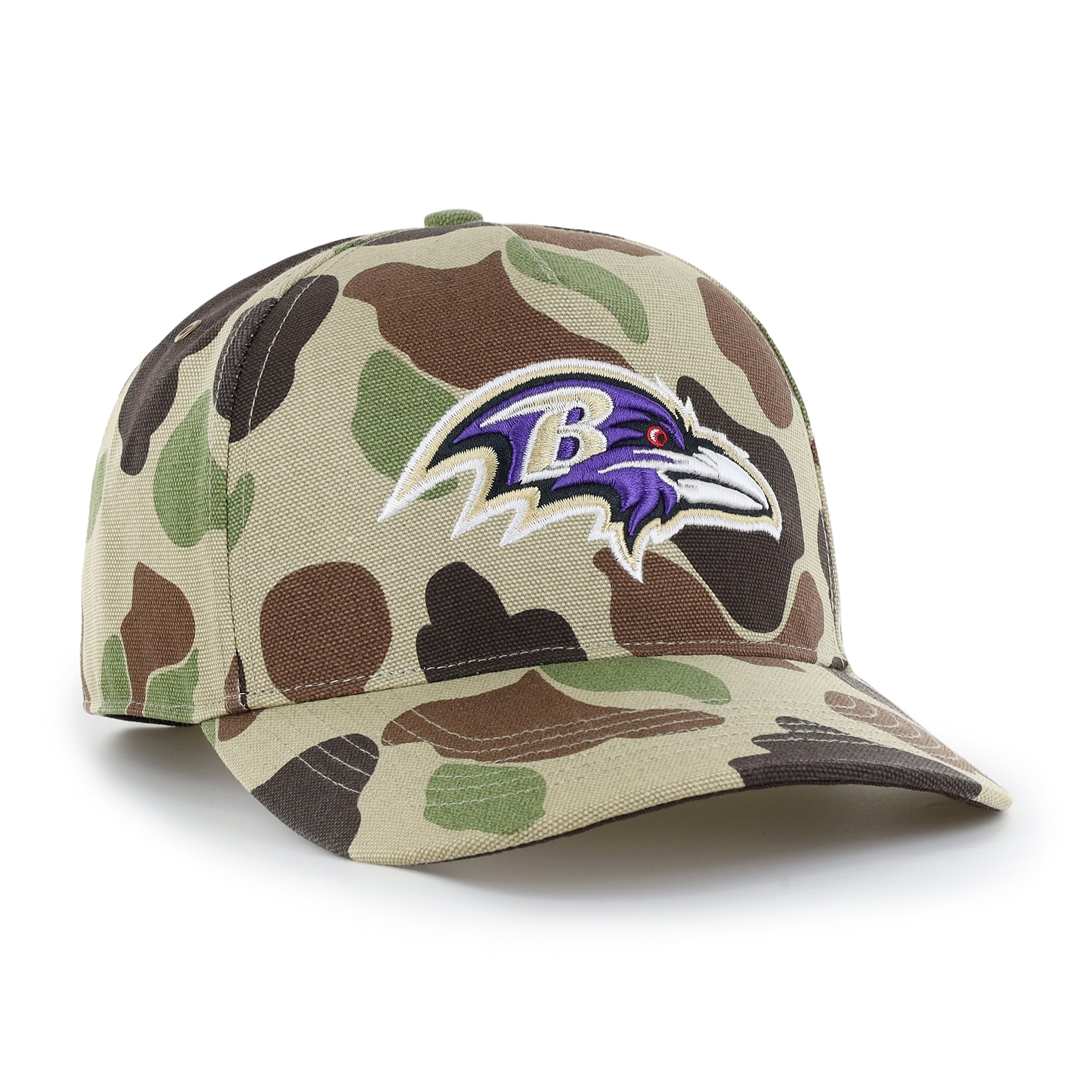 Men's Carhartt x '47 Duck Camo Baltimore Ravens Hitch Adjustable Hat