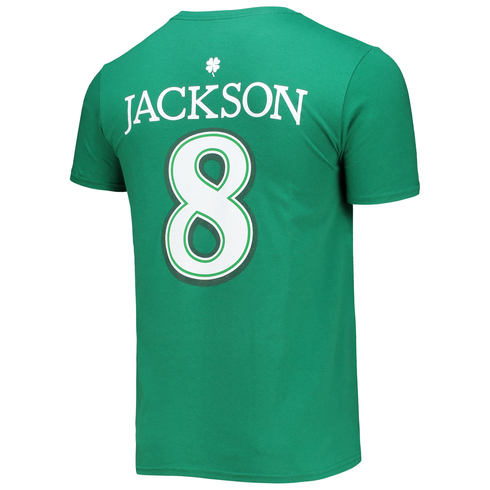 Men's Fanatics Lamar Jackson Green Baltimore Ravens St. Patrick's