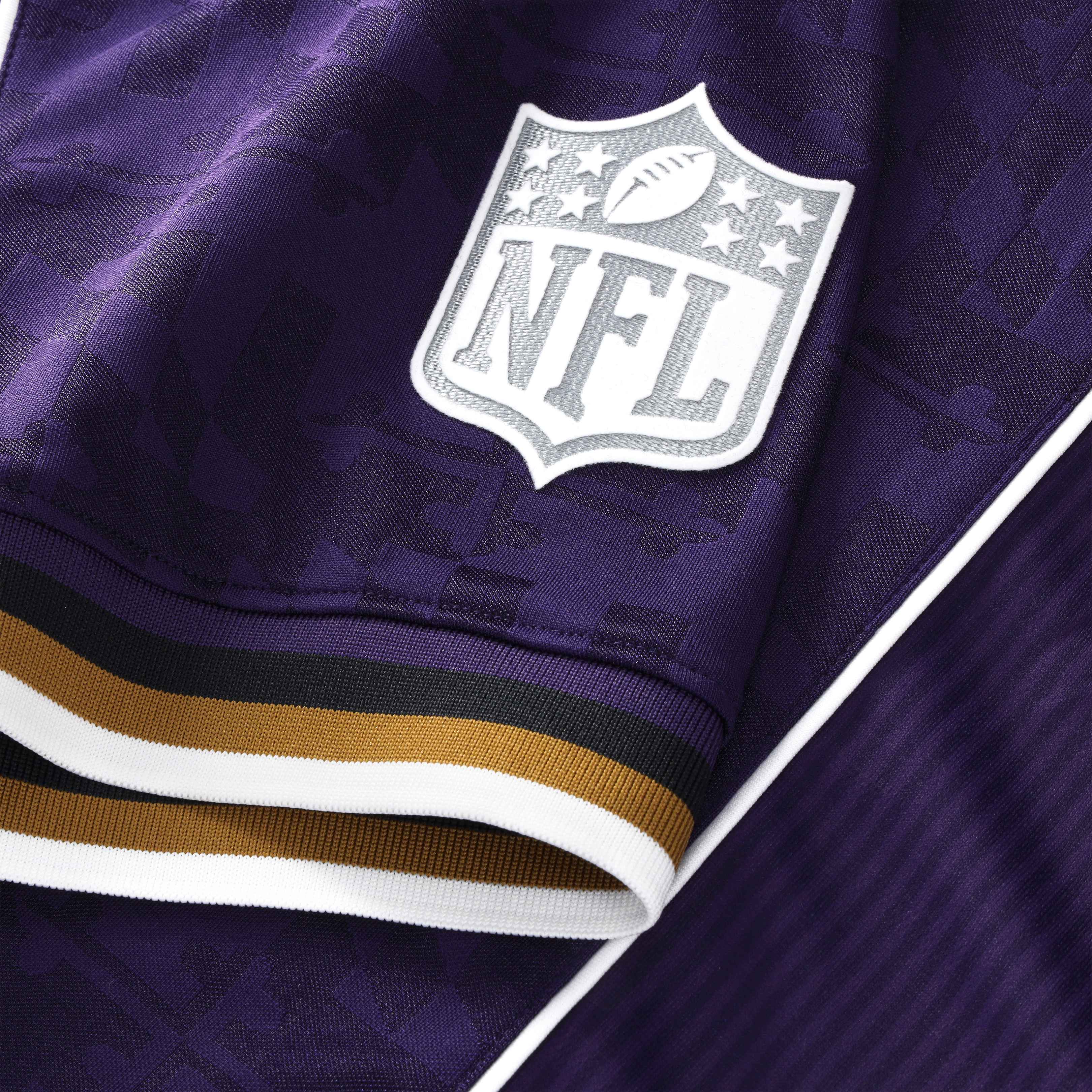 Men's Fanatics Purple Baltimore Ravens Football x Collared Fan Top