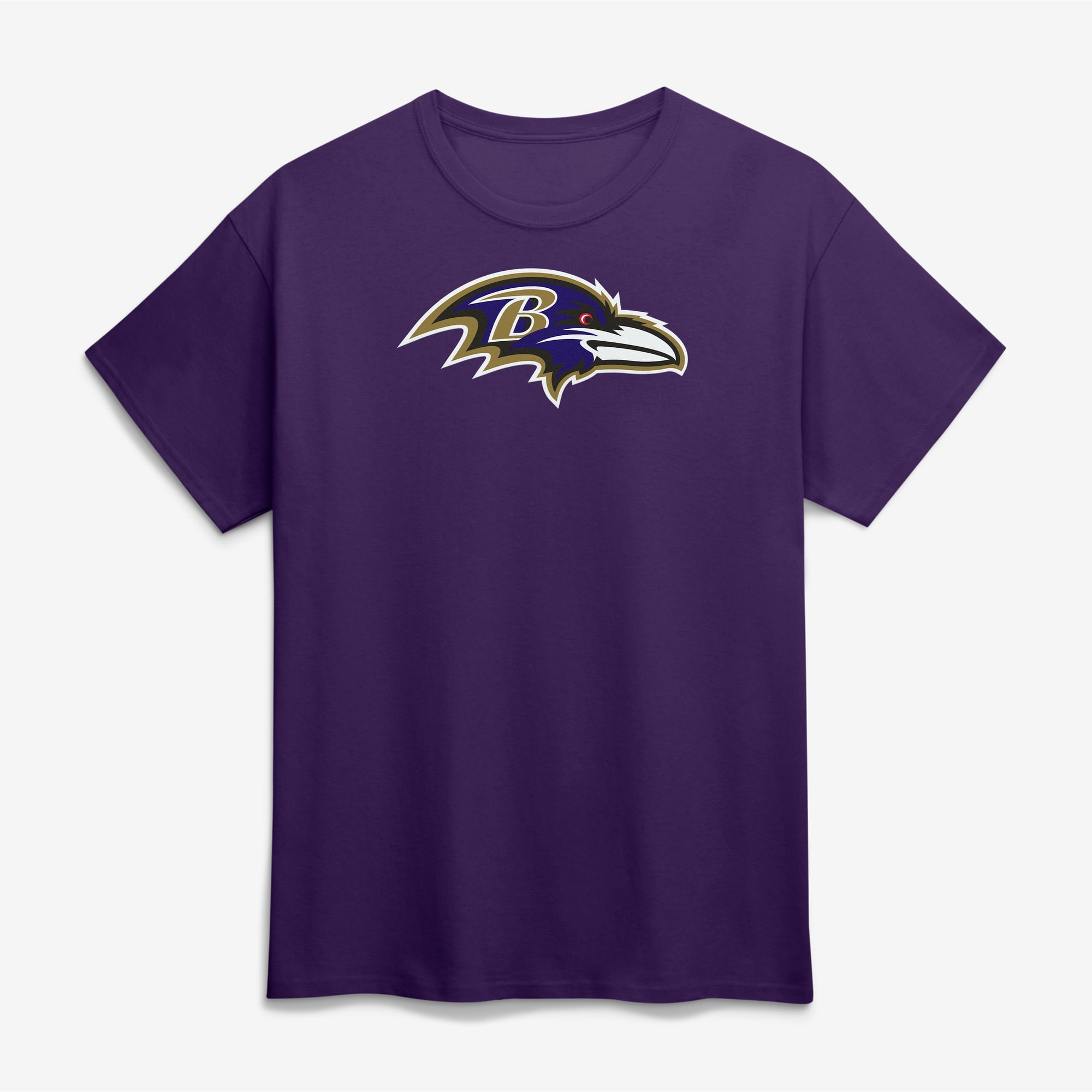 T-shirt homme violet à logo principal des Ravens de Baltimore