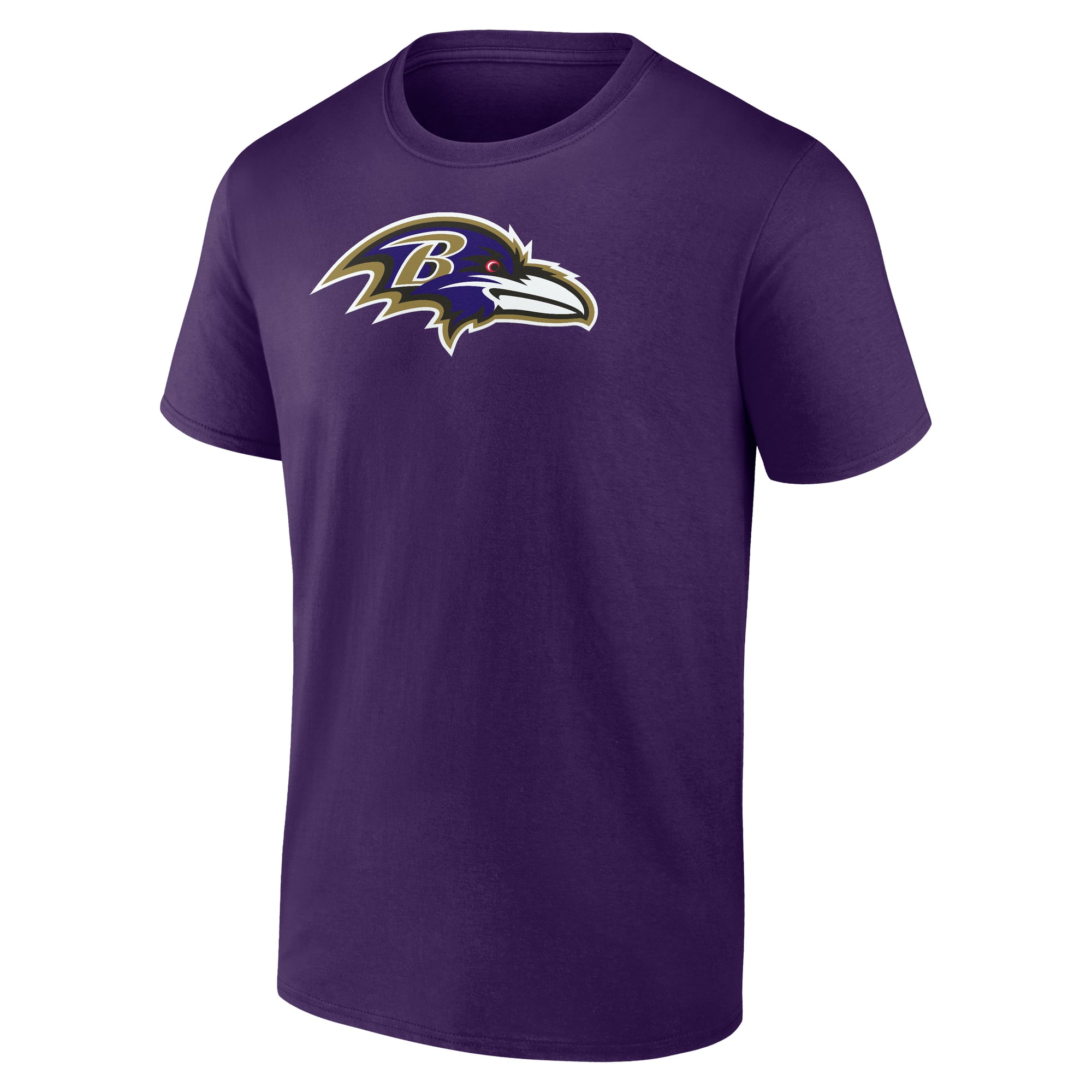 T-shirt homme violet à logo principal des Ravens de Baltimore