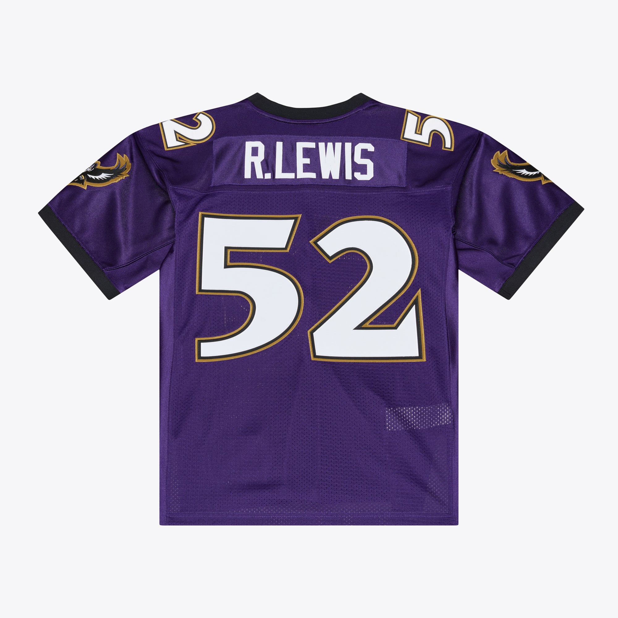 Men's Mitchell & Ness Ray Lewis Purple Baltimore Ravens 1996 Authentic Throwback Jersey
