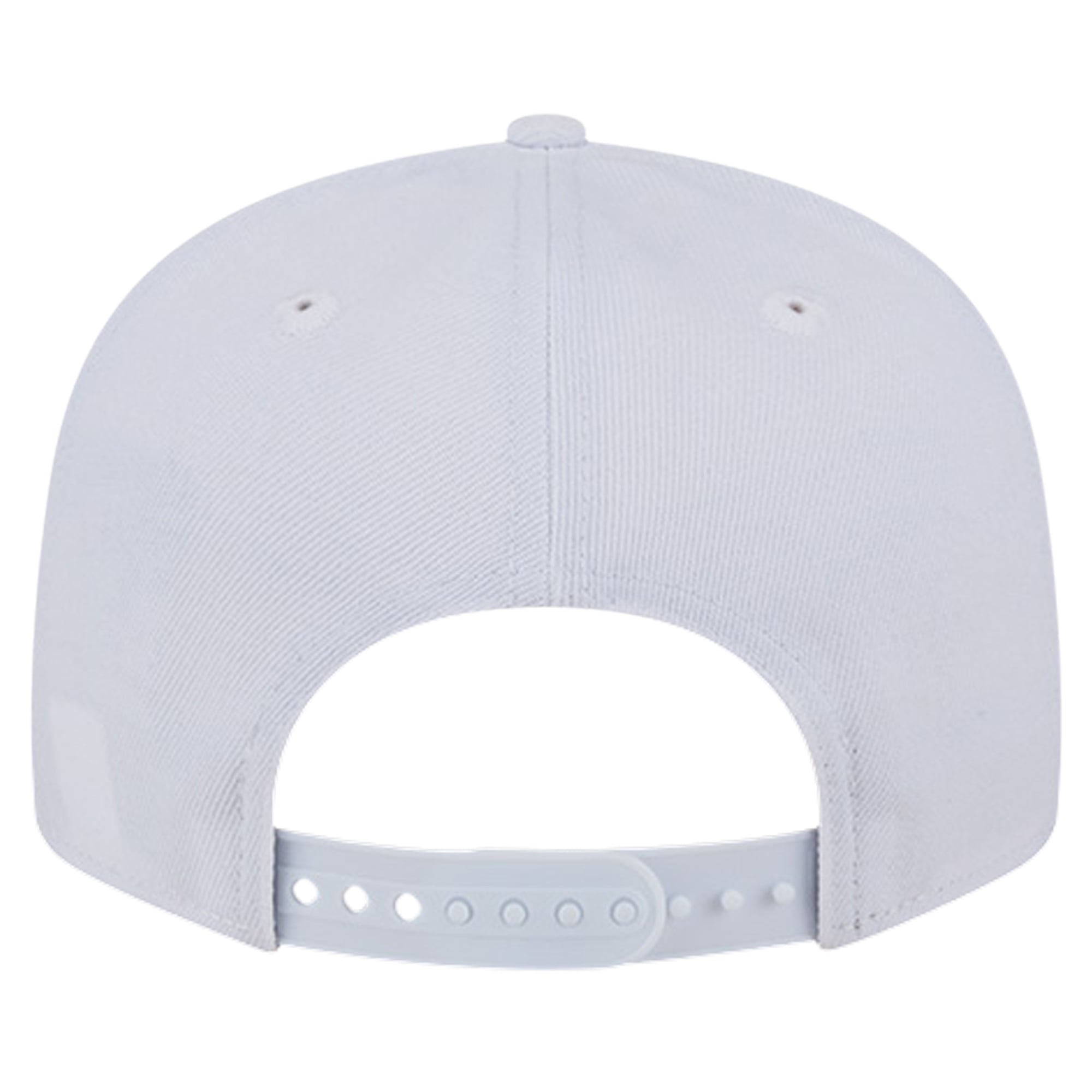 Casquette Snapback 9FIFTY New Era Baltimore Ravens Main blanc sur blanc pour homme