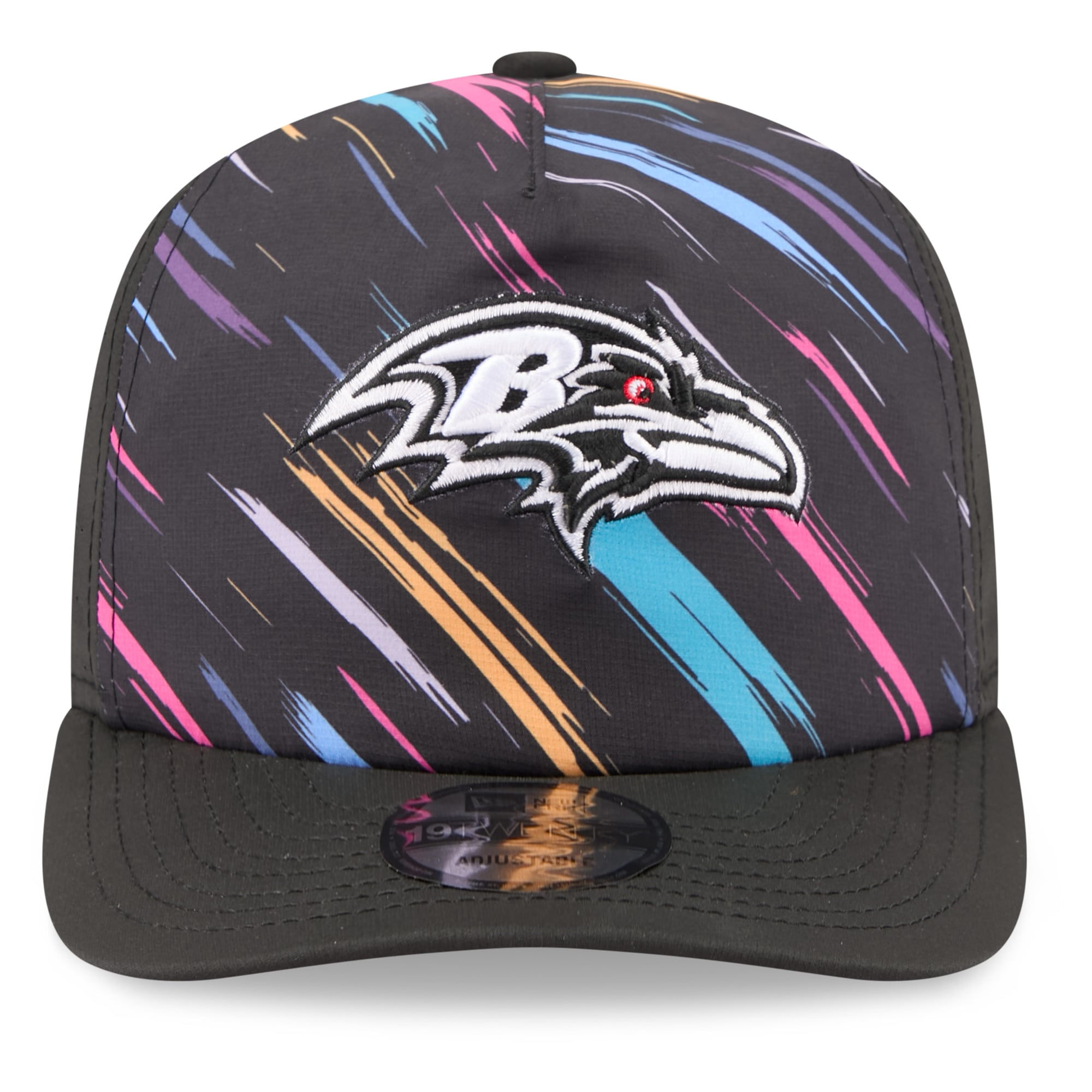 Men's New Era Black Baltimore Ravens 2026 NFL Crucial Catch 19TWENTY Adjustable Hat