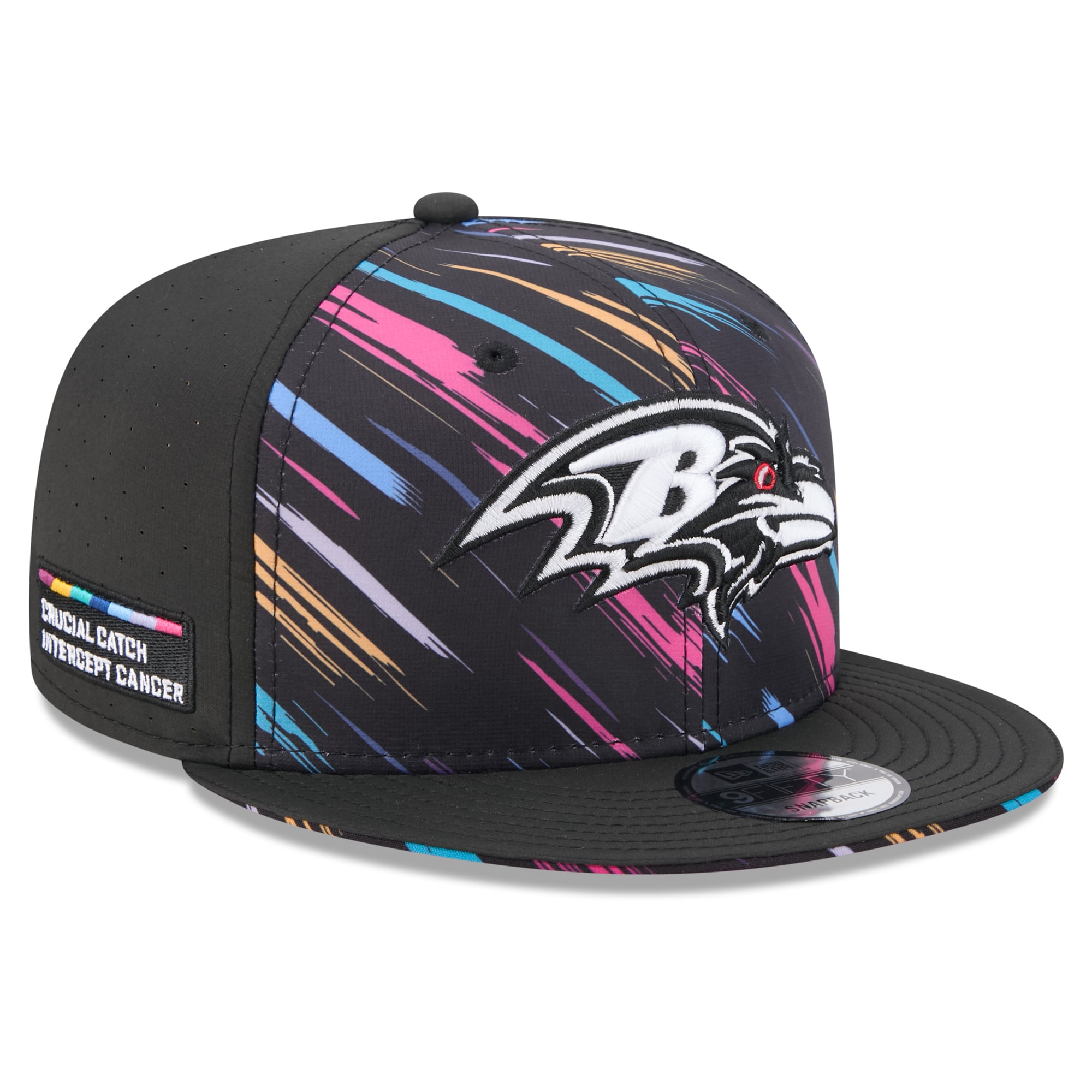 Men's New Era Black Baltimore Ravens 2026 NFL Crucial Catch 9FIFTY Snapback Hat