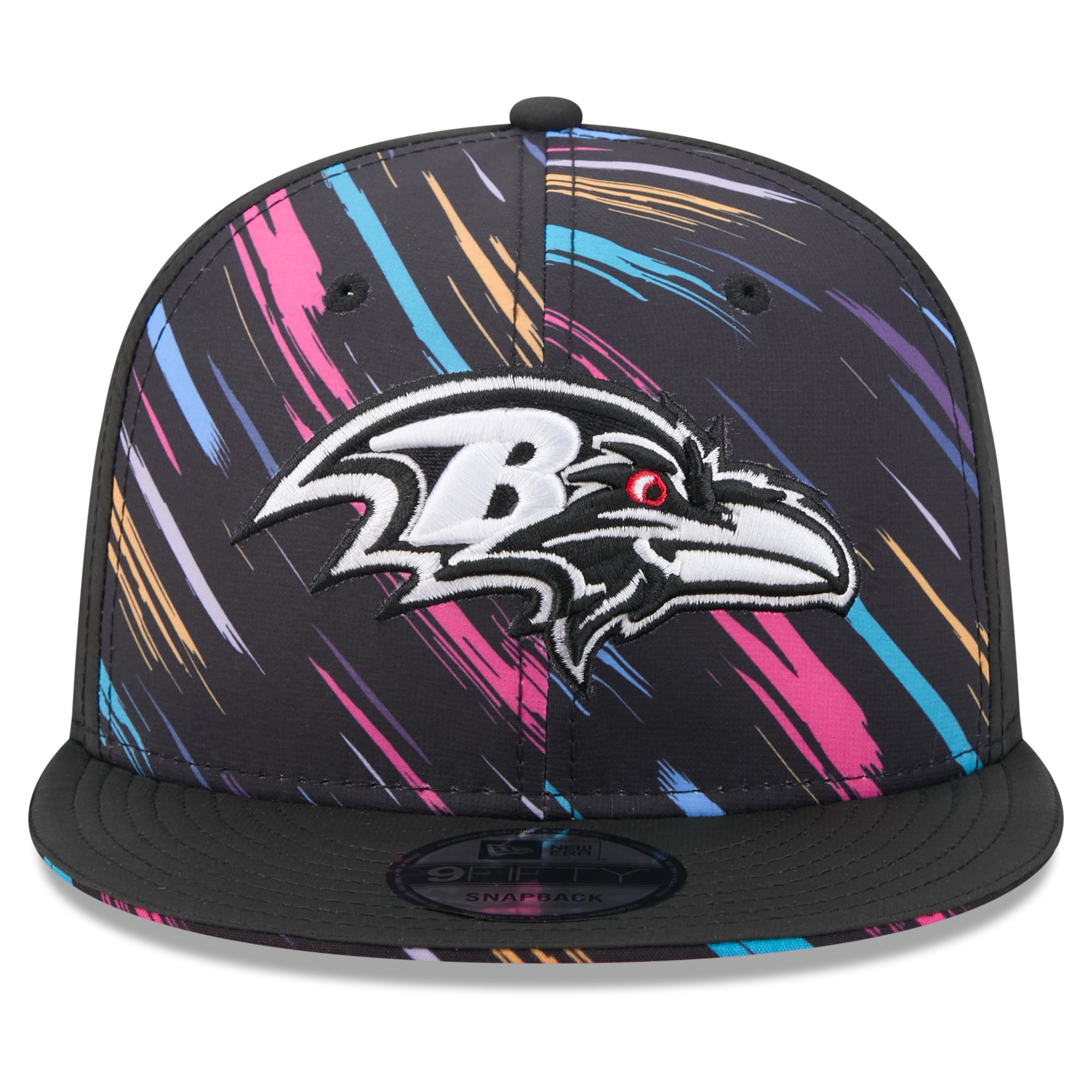 Men's New Era Black Baltimore Ravens 2026 NFL Crucial Catch 9FIFTY Snapback Hat