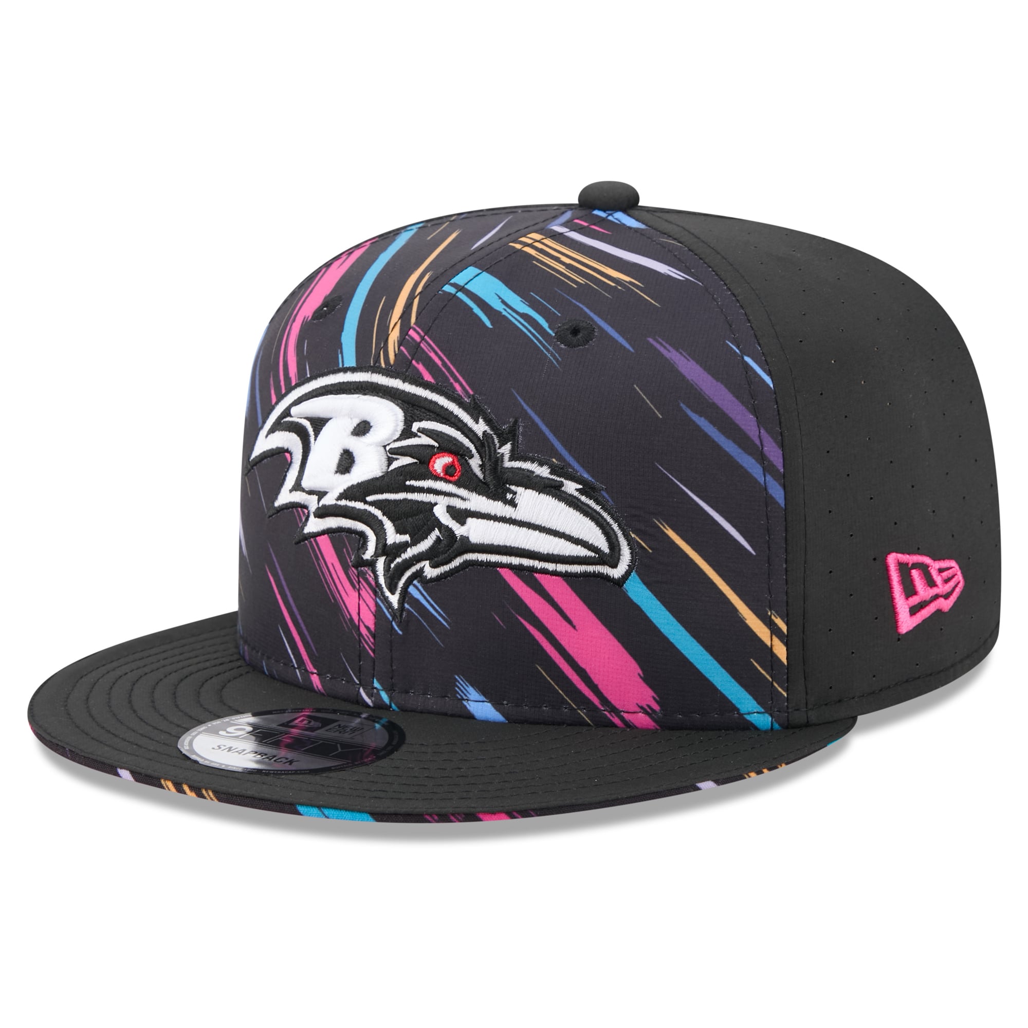 Men's New Era Black Baltimore Ravens 2026 NFL Crucial Catch 9FIFTY Snapback Hat