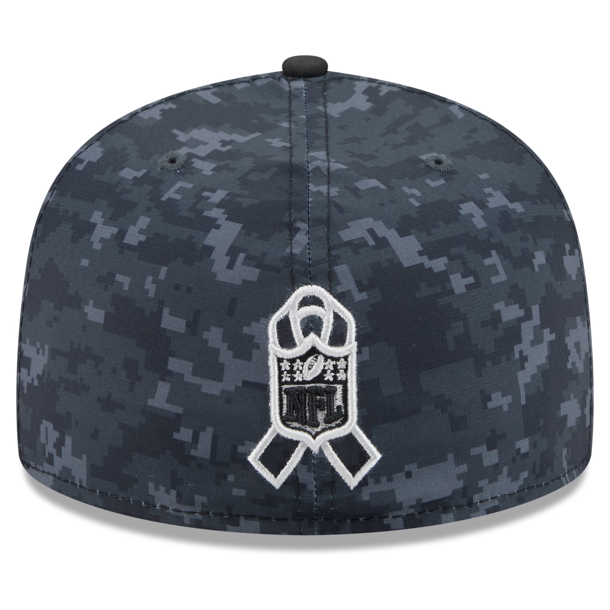 Casquette ajustée New Era noire Baltimore Ravens 2026 Salute To Service 59FIFTY pour homme