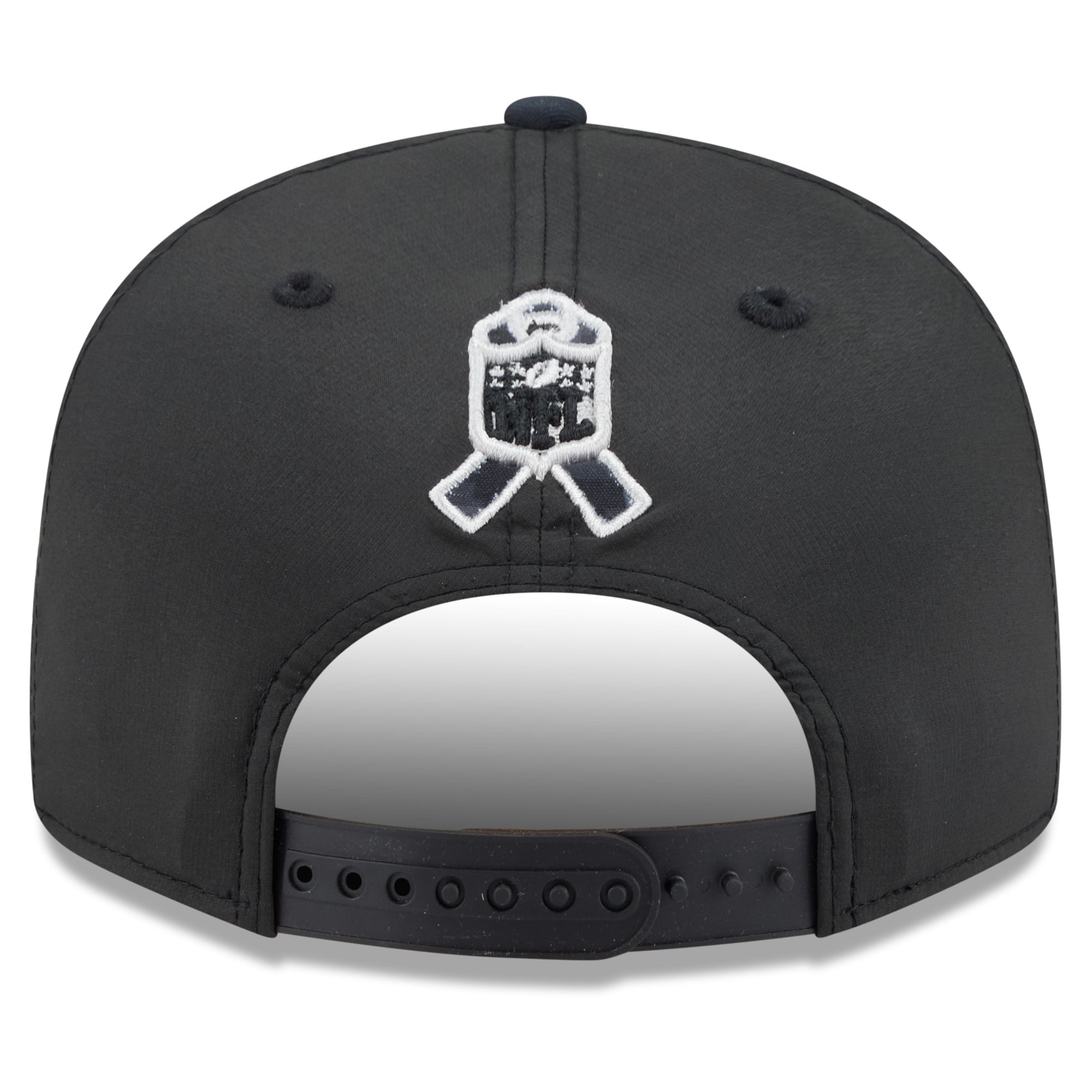 Casquette snapback New Era noire Baltimore Ravens 2026 Salute To Service 9FIFTY pour homme