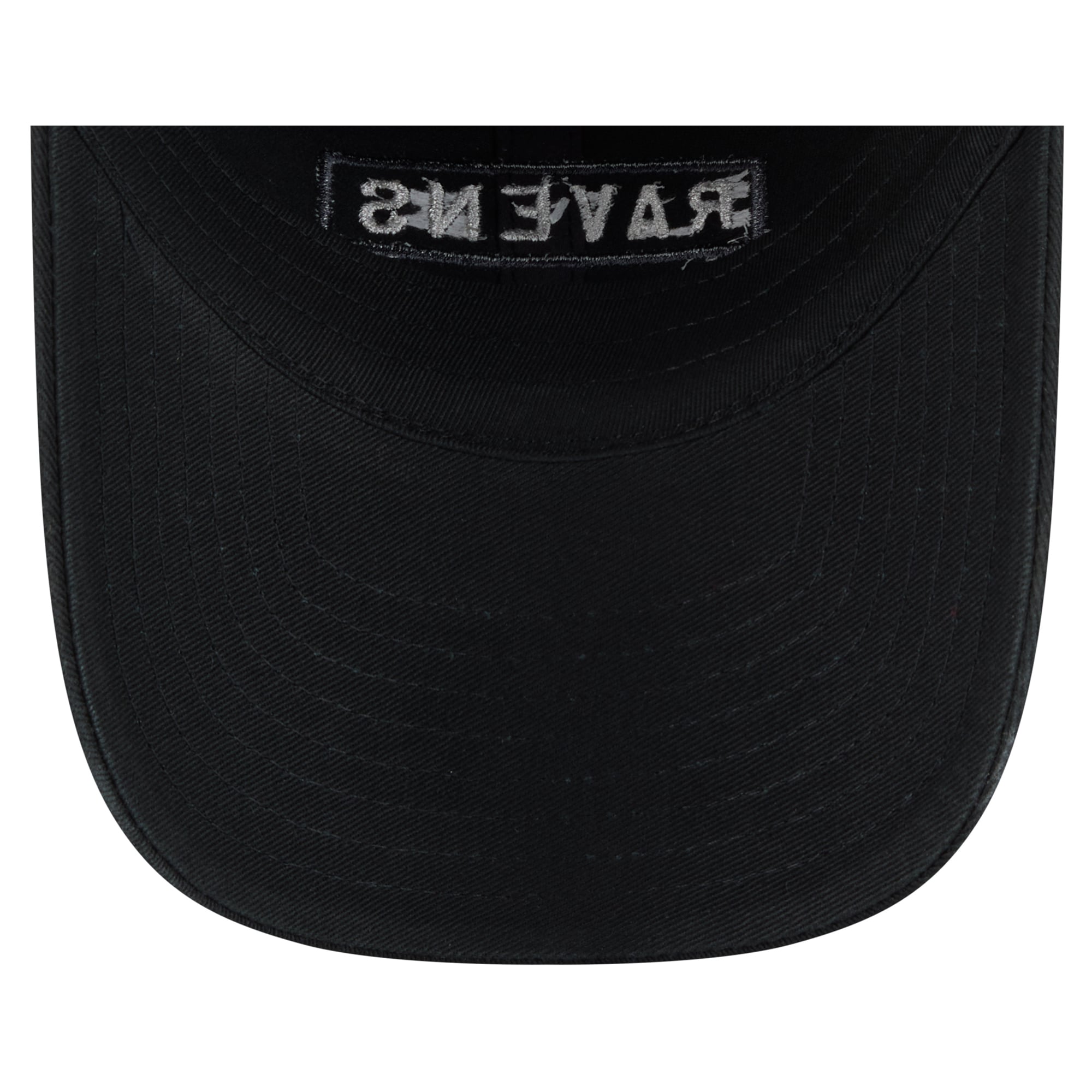Casquette New Era noire pour homme Baltimore Ravens 2026 Salute To Service, style classique décontracté et ajustable