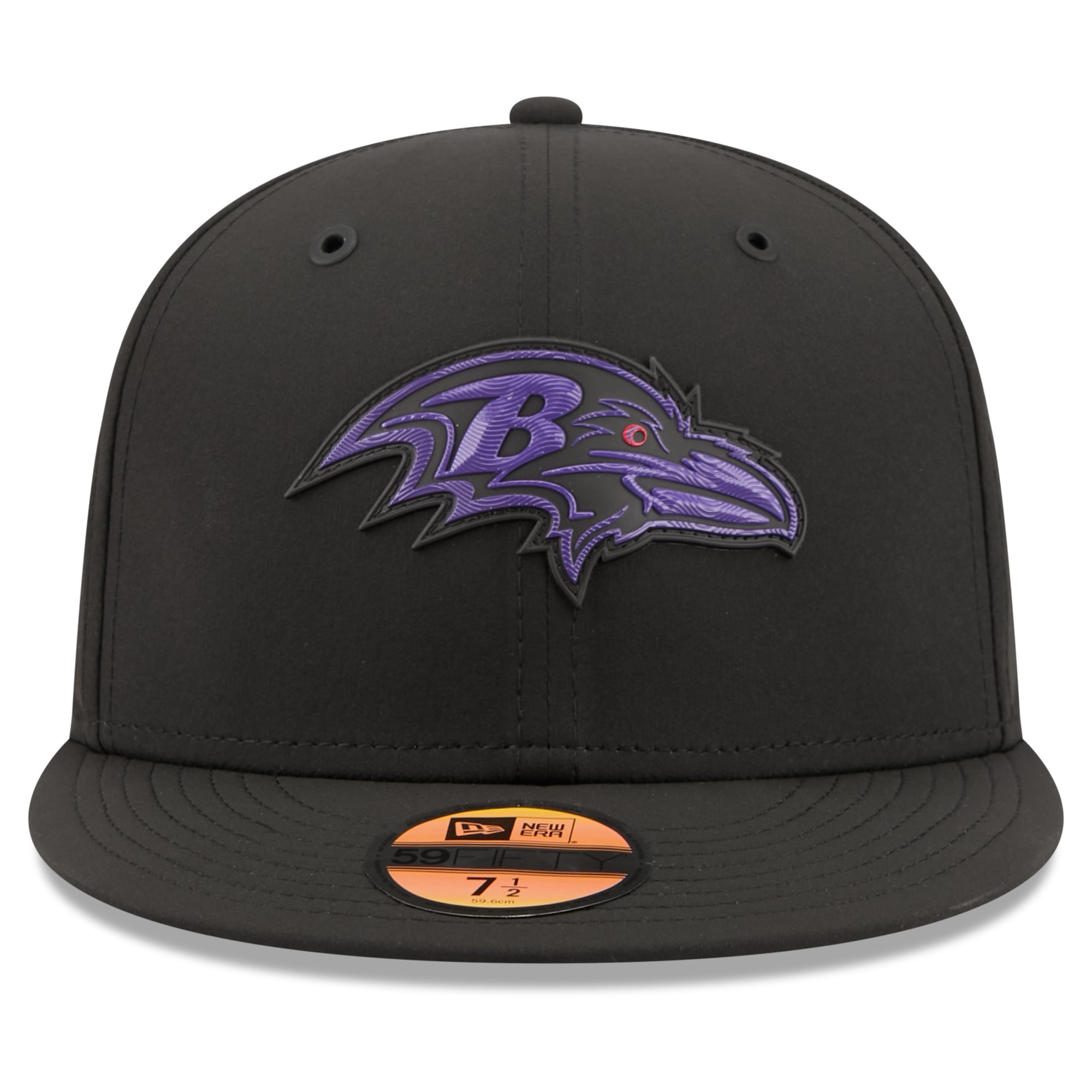 Men's New Era Black Baltimore Ravens 2026 Sideline 59FIFTY Fitted Hat