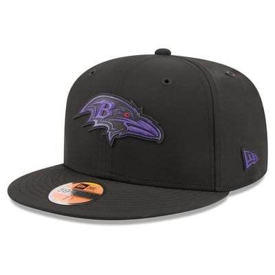 Baltimore Ravens New Era 2026 Sideline 59FIFTY Fitted Hat - Black