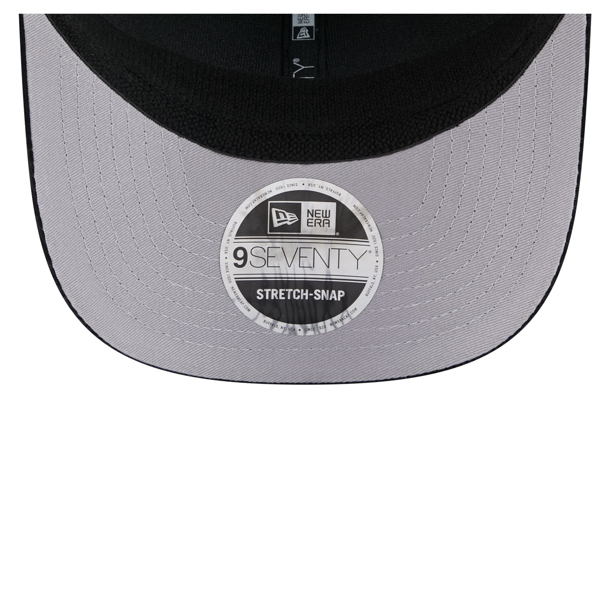 Men's New Era Black Baltimore Ravens Deceptor 9SEVENTY Adjustable Hat