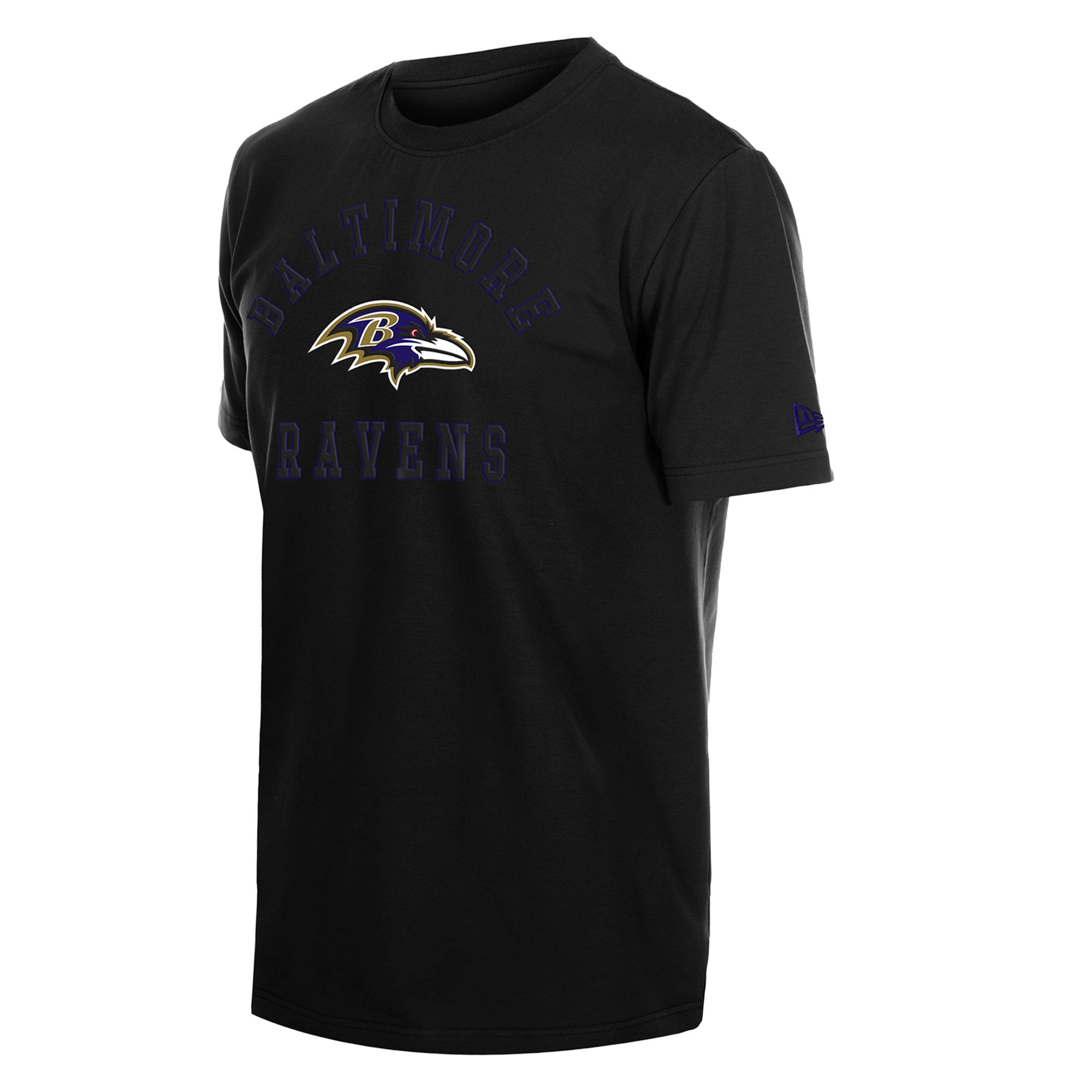 Men's New Era Black Baltimore Ravens Functional Fandom T-Shirt