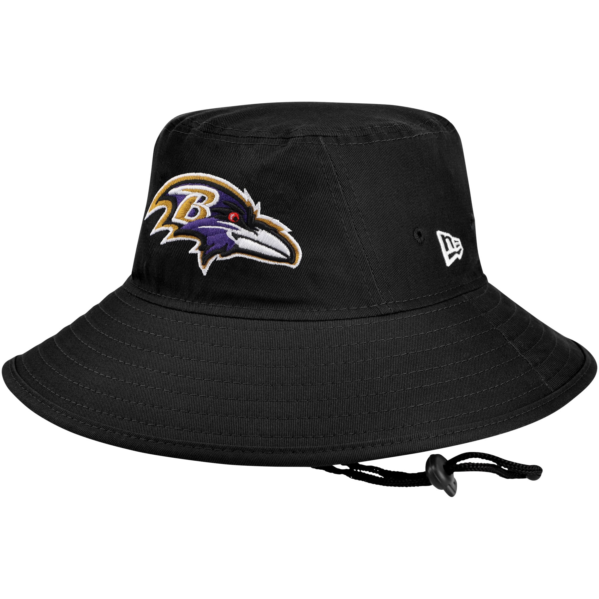 Chapeau bob principal des Ravens de Baltimore New Era pour homme, noir
