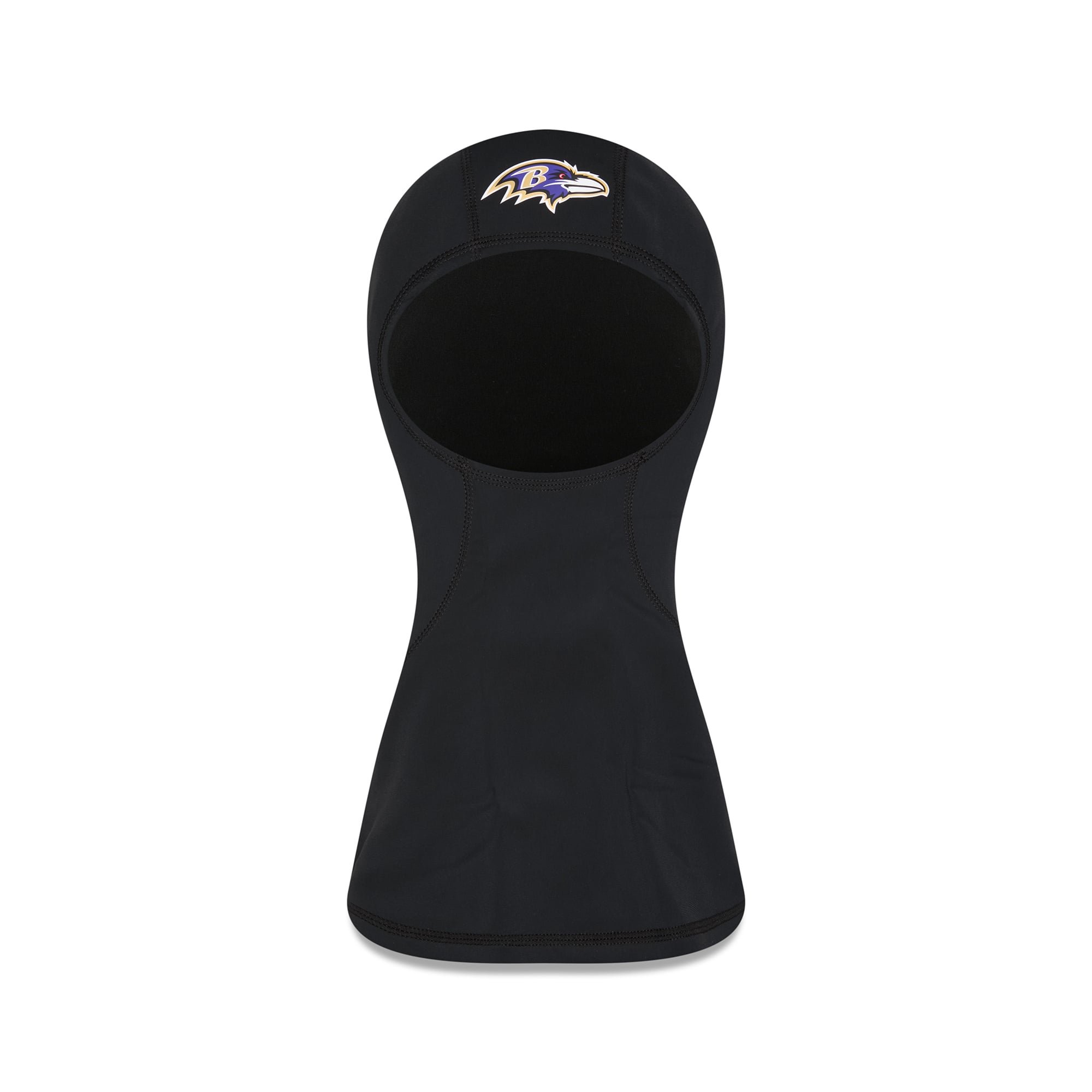 Cagoule officielle noire New Era pour homme des Baltimore Ravens