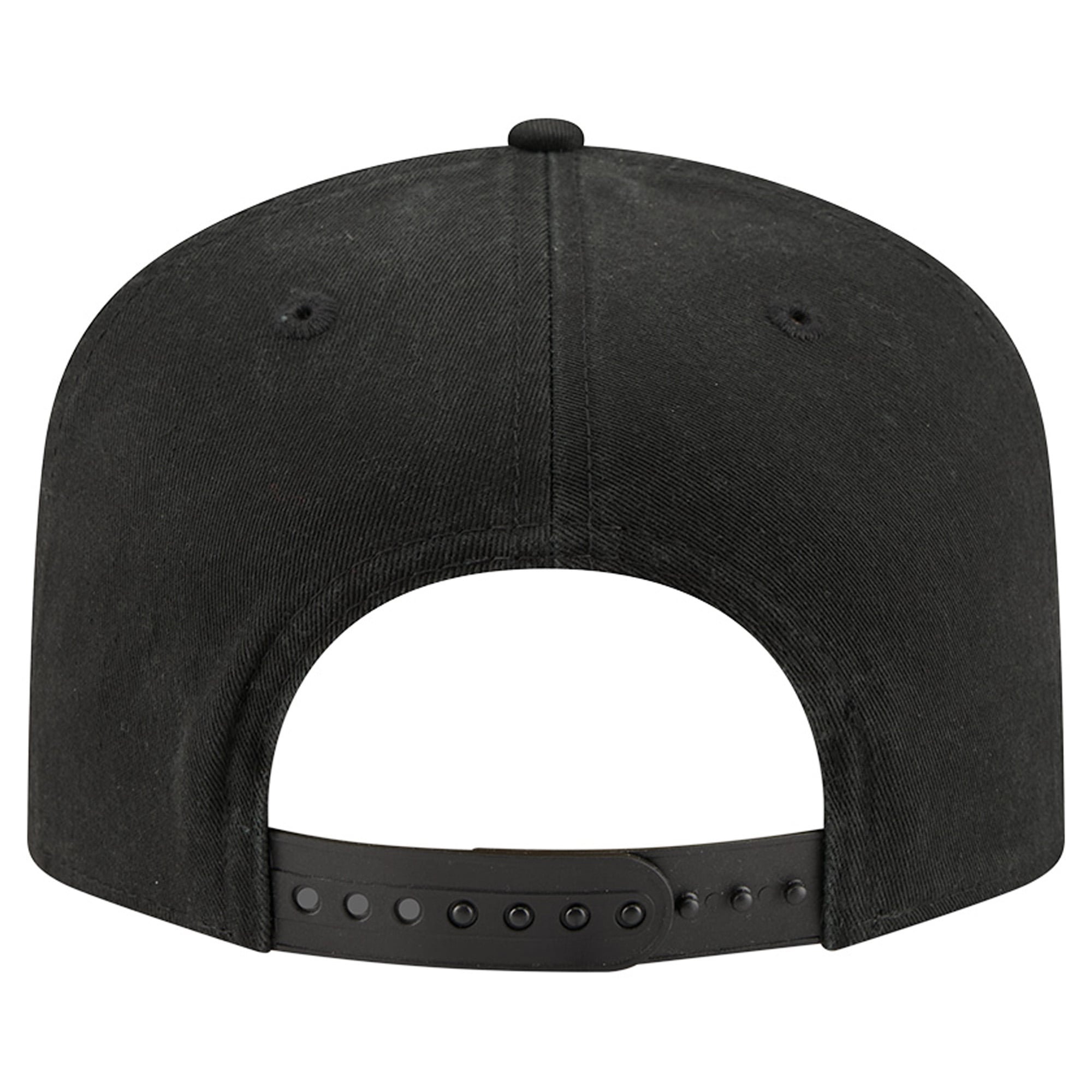 Men's New Era Black Baltimore Ravens Stacked 19TWENTY Adjustable Hat