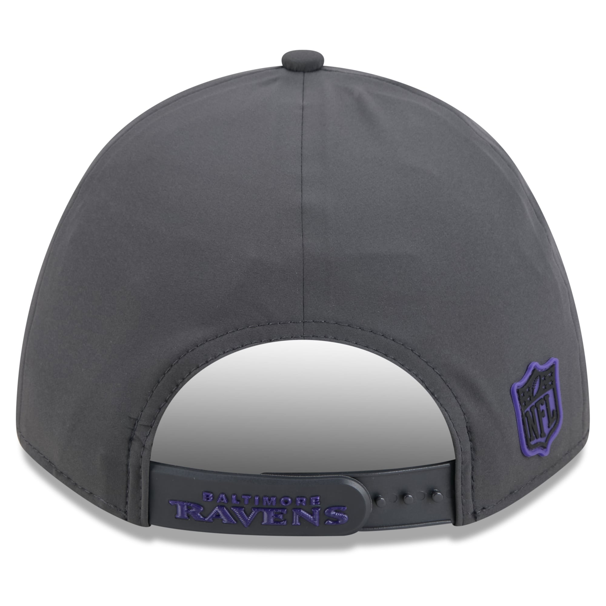 Men's New Era Charcoal Baltimore Ravens 2026 Sideline Cold Weather  9FORTY M-Crown Adjustable Hat
