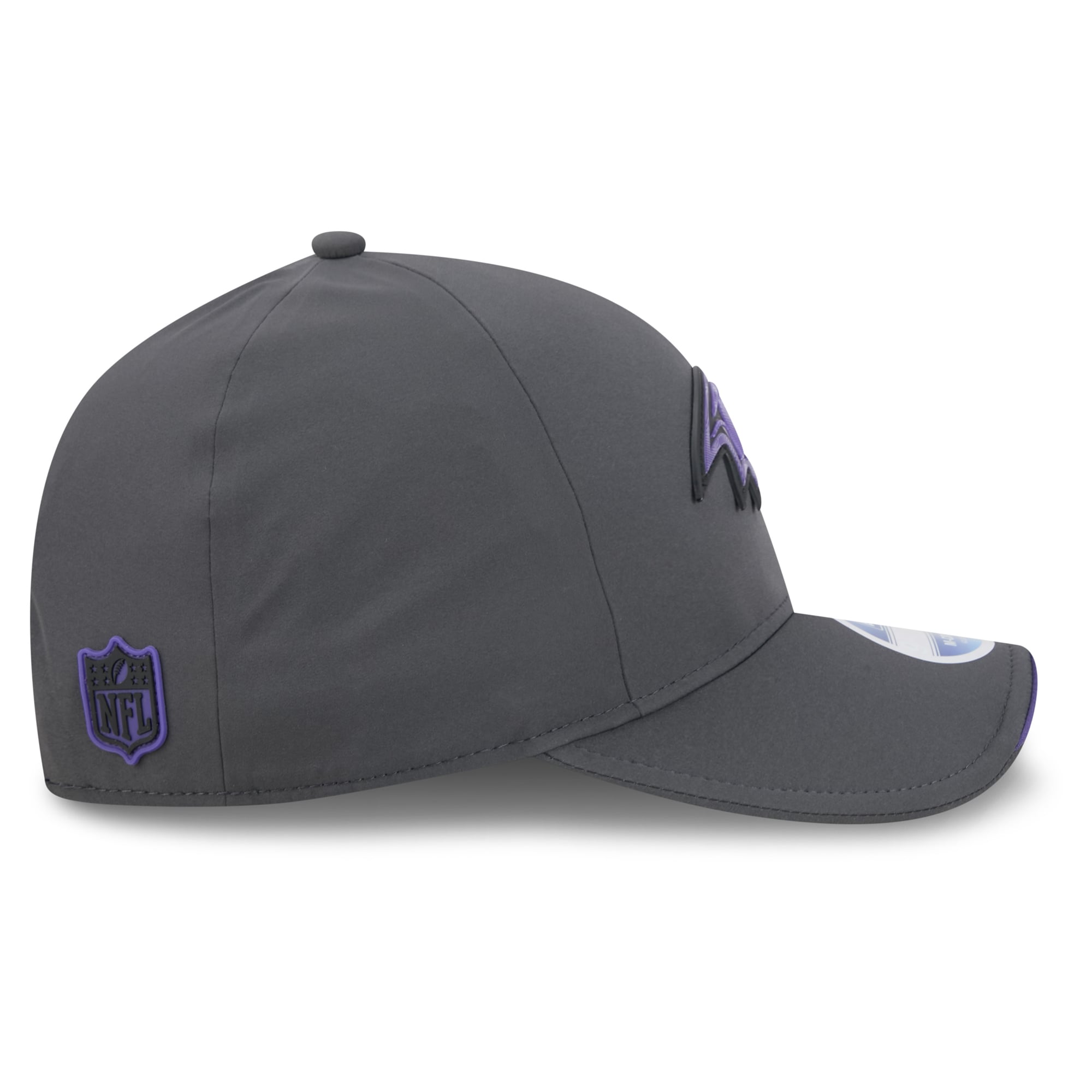 Men's New Era Charcoal Baltimore Ravens 2026 Sideline Cold Weather  9FORTY M-Crown Adjustable Hat