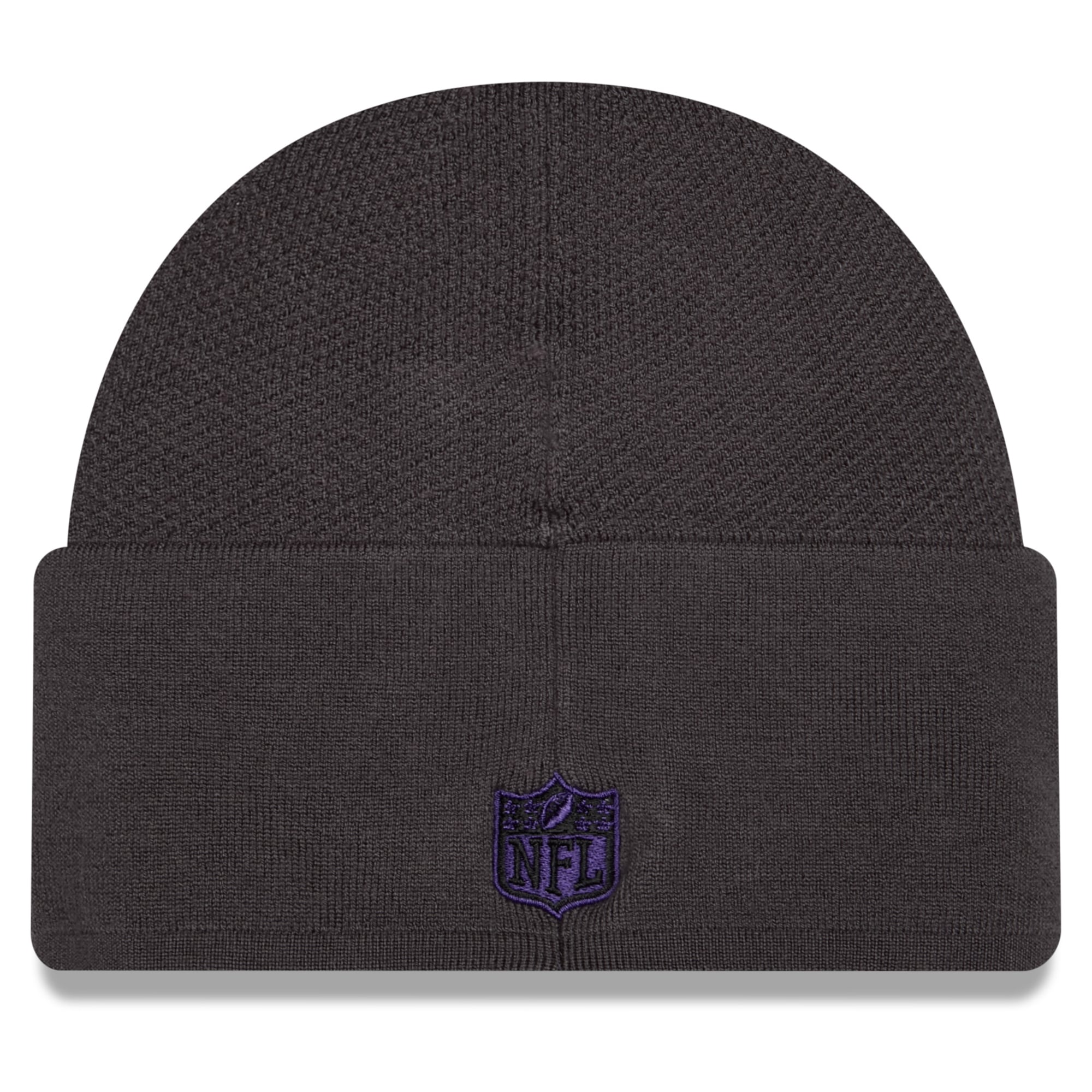 Men's New Era Charcoal Baltimore Ravens 2026 Sideline Cold Weather  Skully Knit Hat