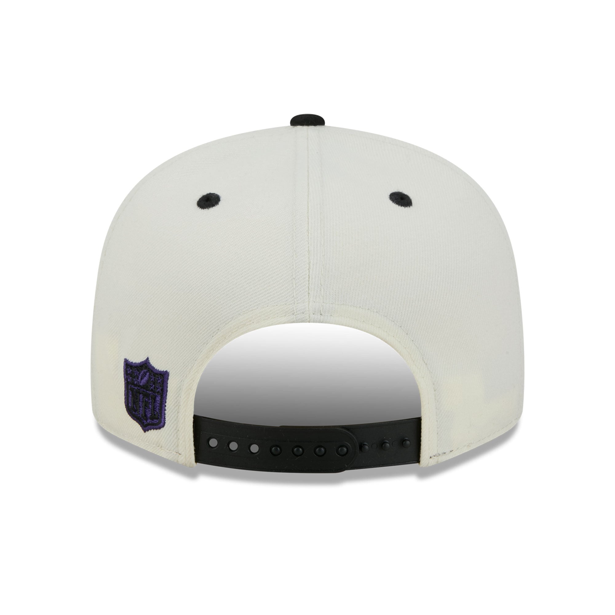 Casquette snapback New Era Classic 9FIFTY crème/noire pour homme