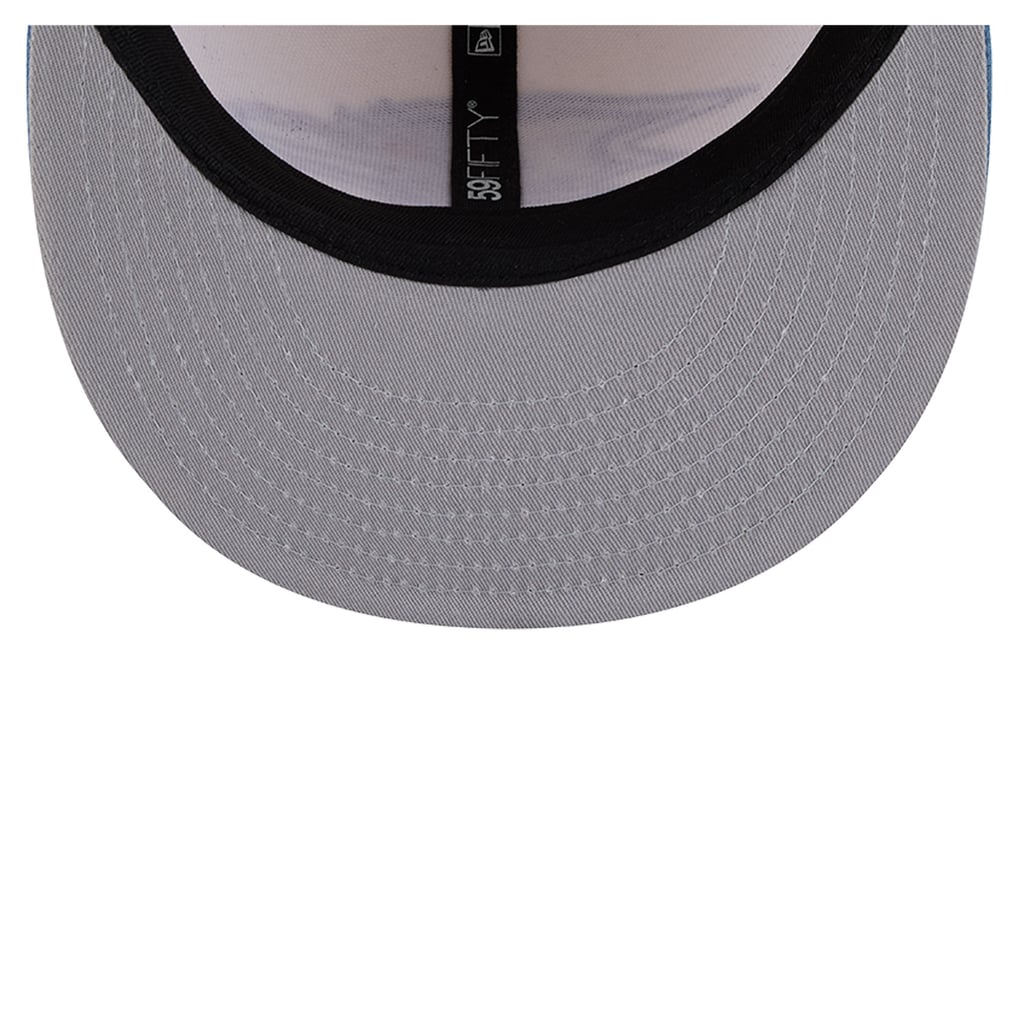 Baltimore Ravens New Era Color Pack 59FIFTY Fitted Hat - Cream/Blue