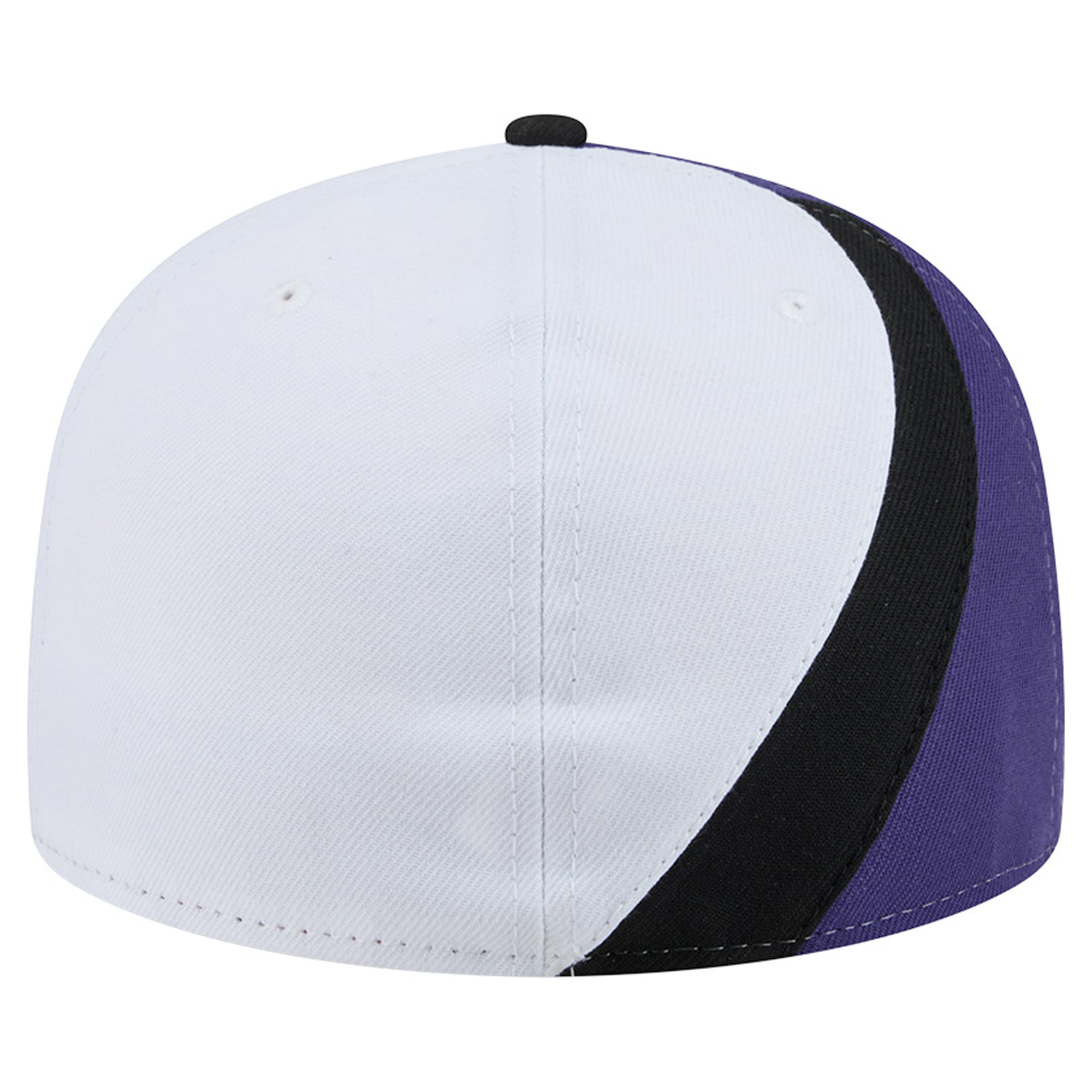 Men's New Era Purple/Black Baltimore Ravens Shock 59FIFTY Fitted Hat