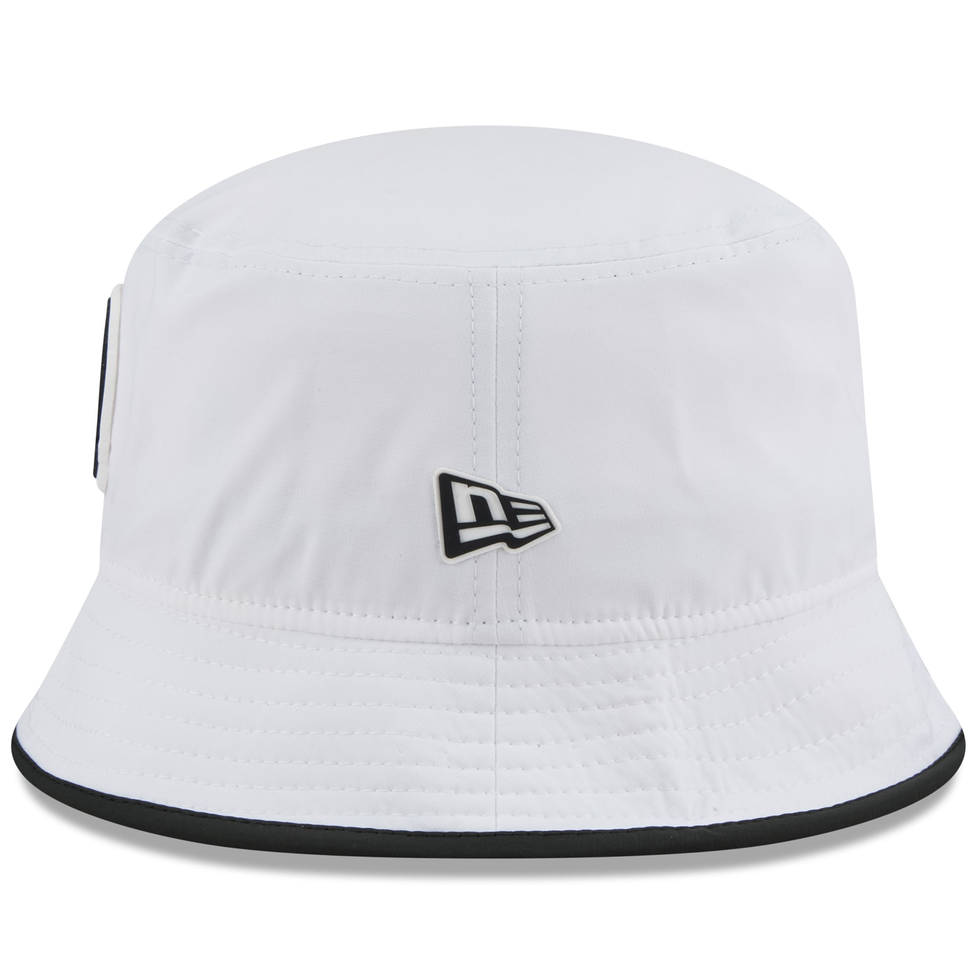 Men's New Era  White Baltimore Ravens 2025 NFL Training Camp Stretch Bucket Hat