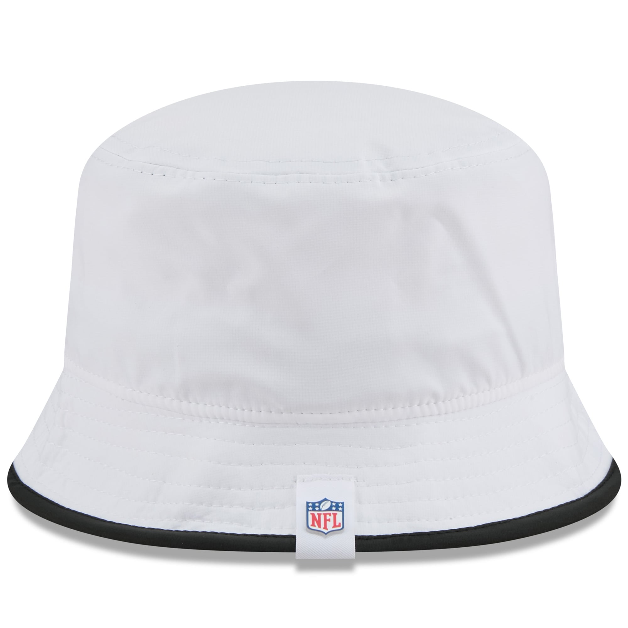 Men's New Era  White Baltimore Ravens 2025 NFL Training Camp Stretch Bucket Hat