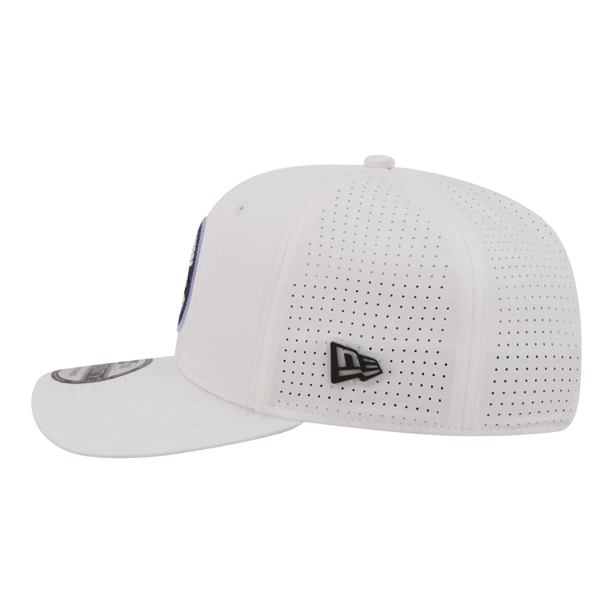 Casquette ajustable New Era blanche Baltimore Ravens COOLERA 9SEVENTY pour homme