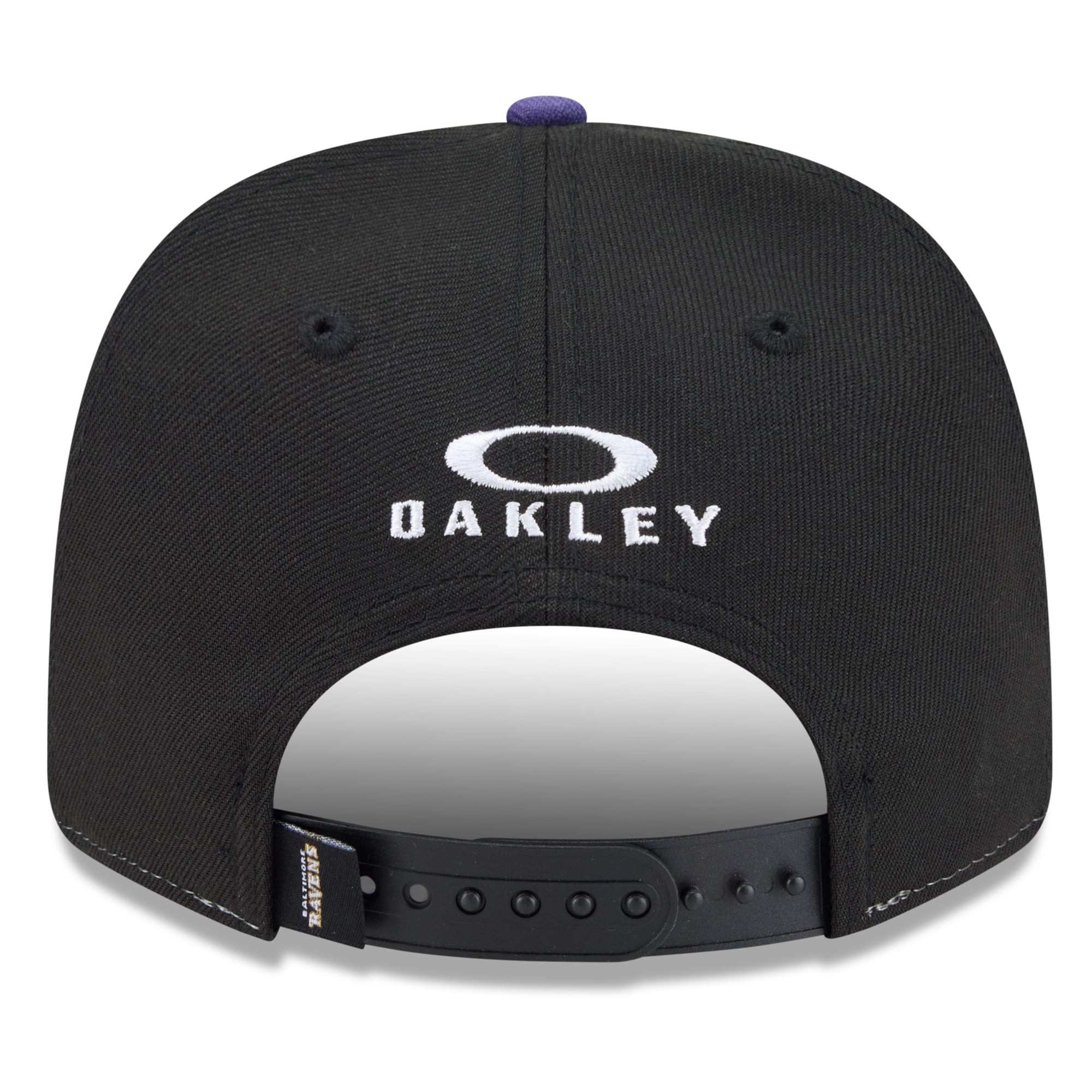 Casquette ajustable New Era x Oakley Baltimore Ravens 9SEVENTY noire pour homme