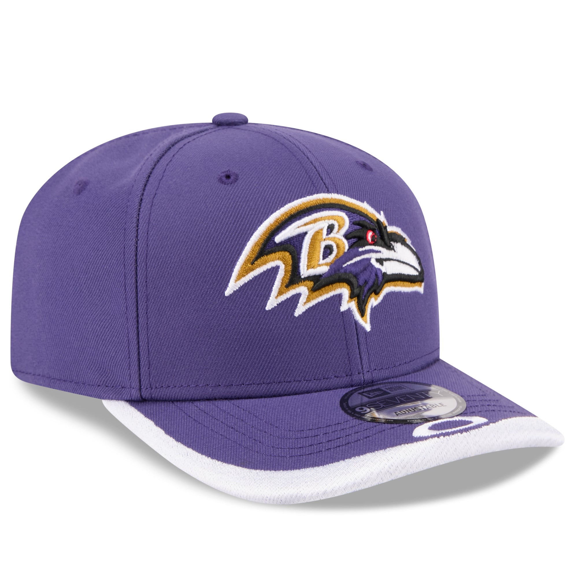 Men's New Era x Oakley Purple Baltimore Ravens 9SEVENTY Adjustable Hat