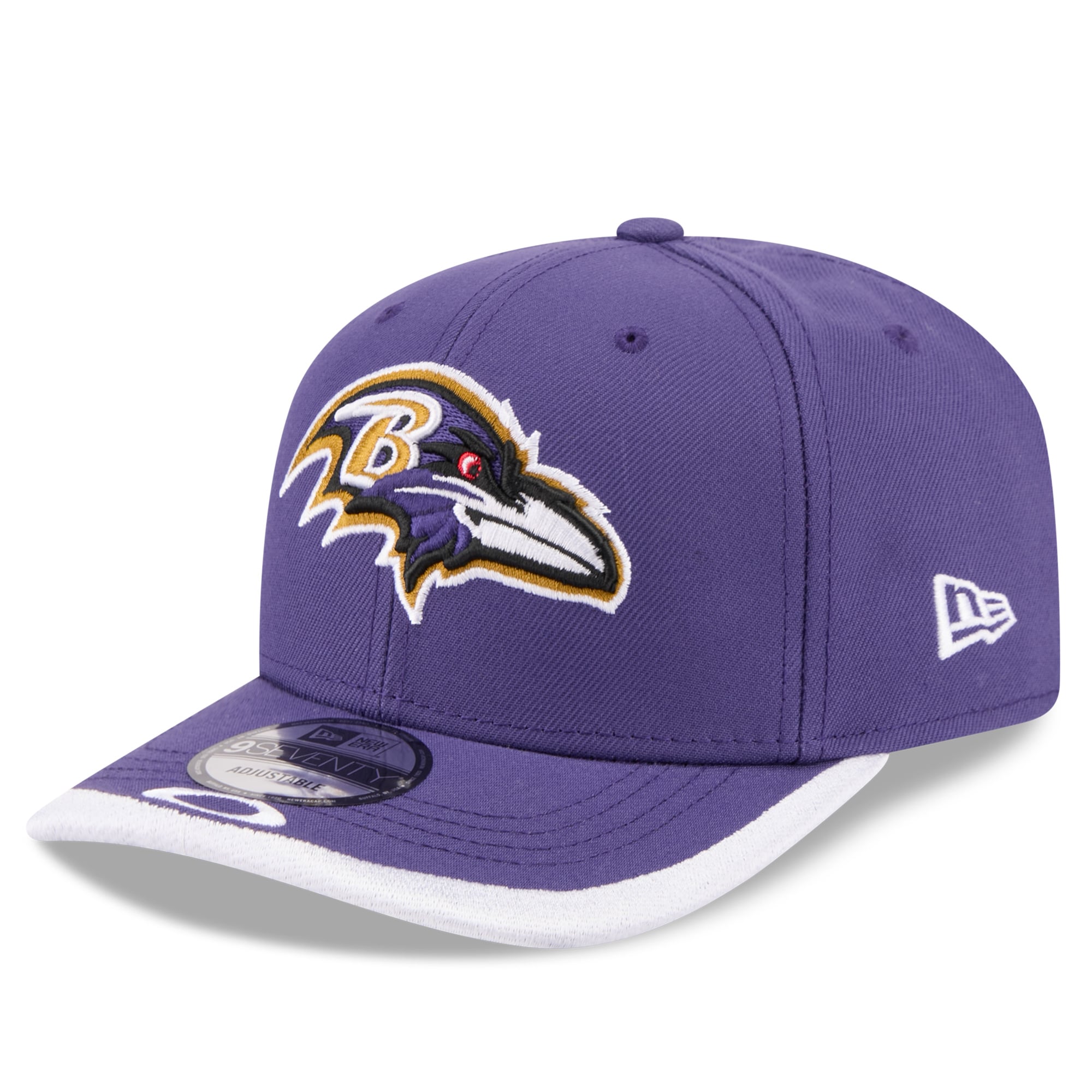 Men's New Era x Oakley Purple Baltimore Ravens 9SEVENTY Adjustable Hat