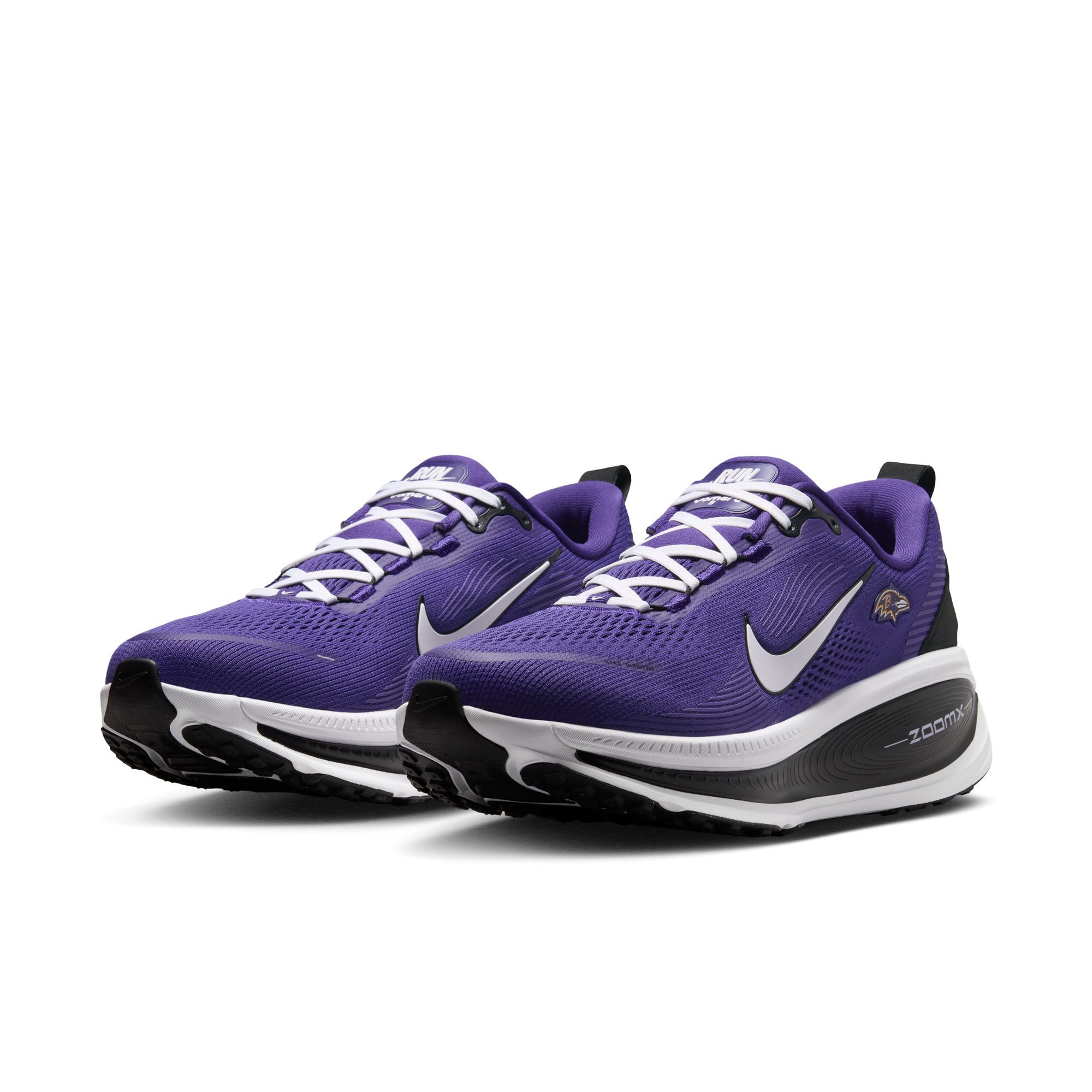 Men's Nike Baltimore Ravens Vomero 18 Running Shoes