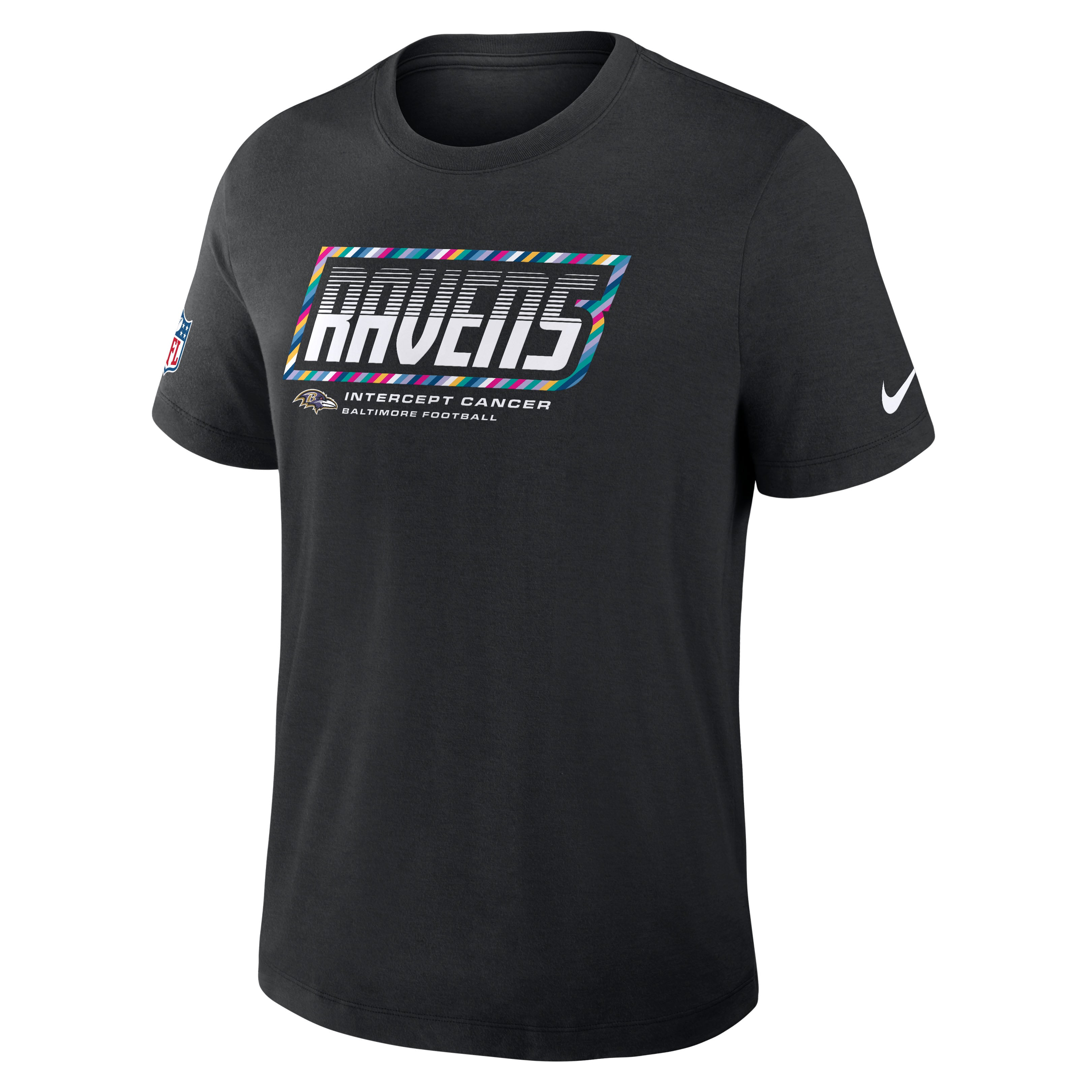 Men's Nike Baltimore Ravens 2026 NFL Crucial Catch Tri-Blend Dri-FIT T-Shirt