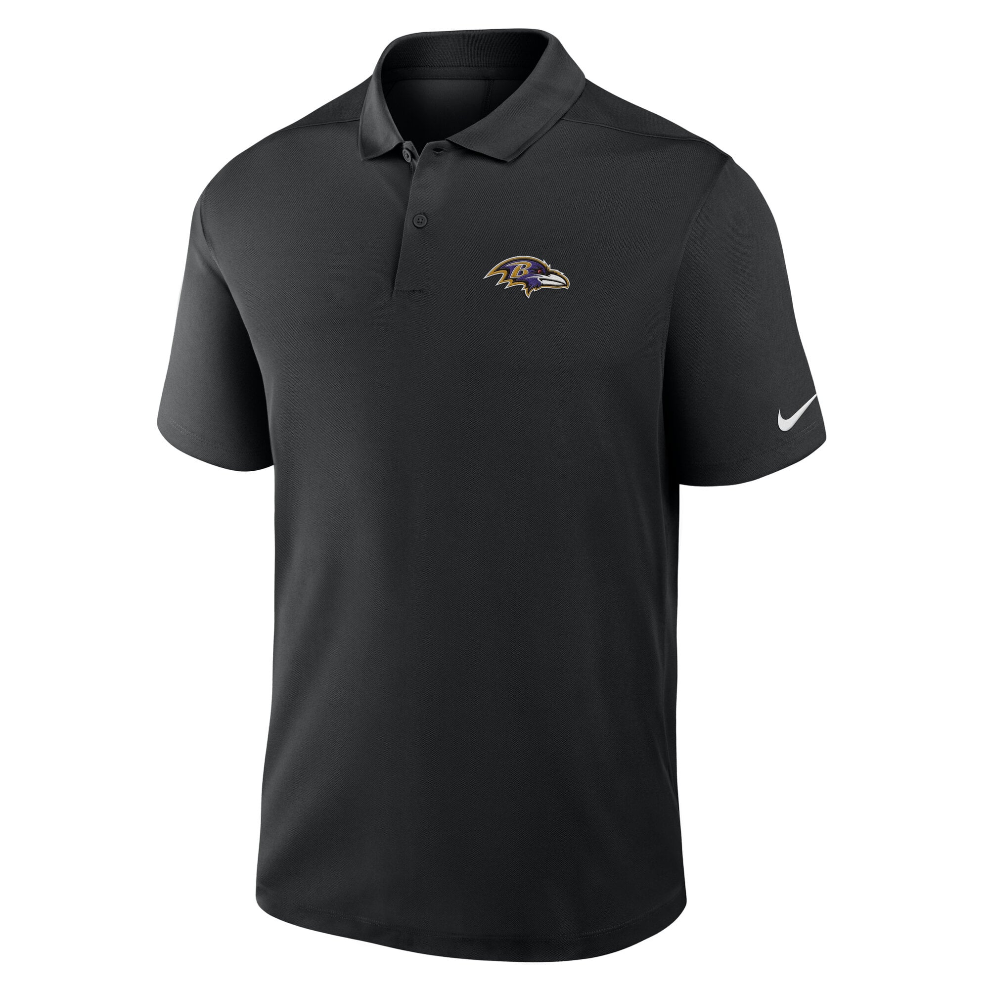 Polo Nike Dri-FIT Victory noir pour homme, Baltimore Ravens