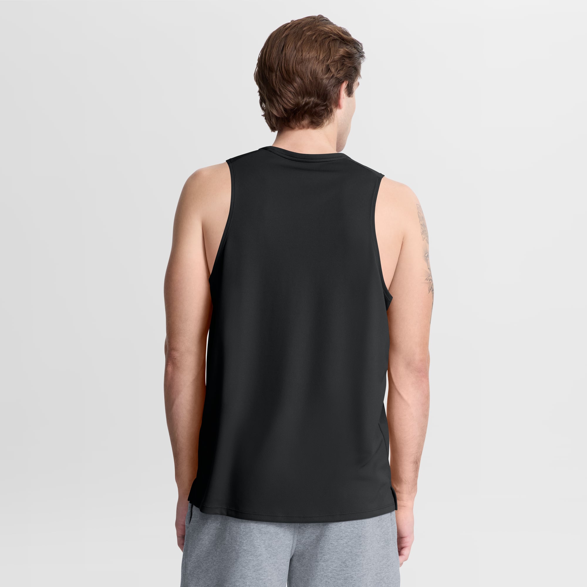 Men's Nike Black Baltimore Ravens Kickoff Miler Dri-FIT Tank Top