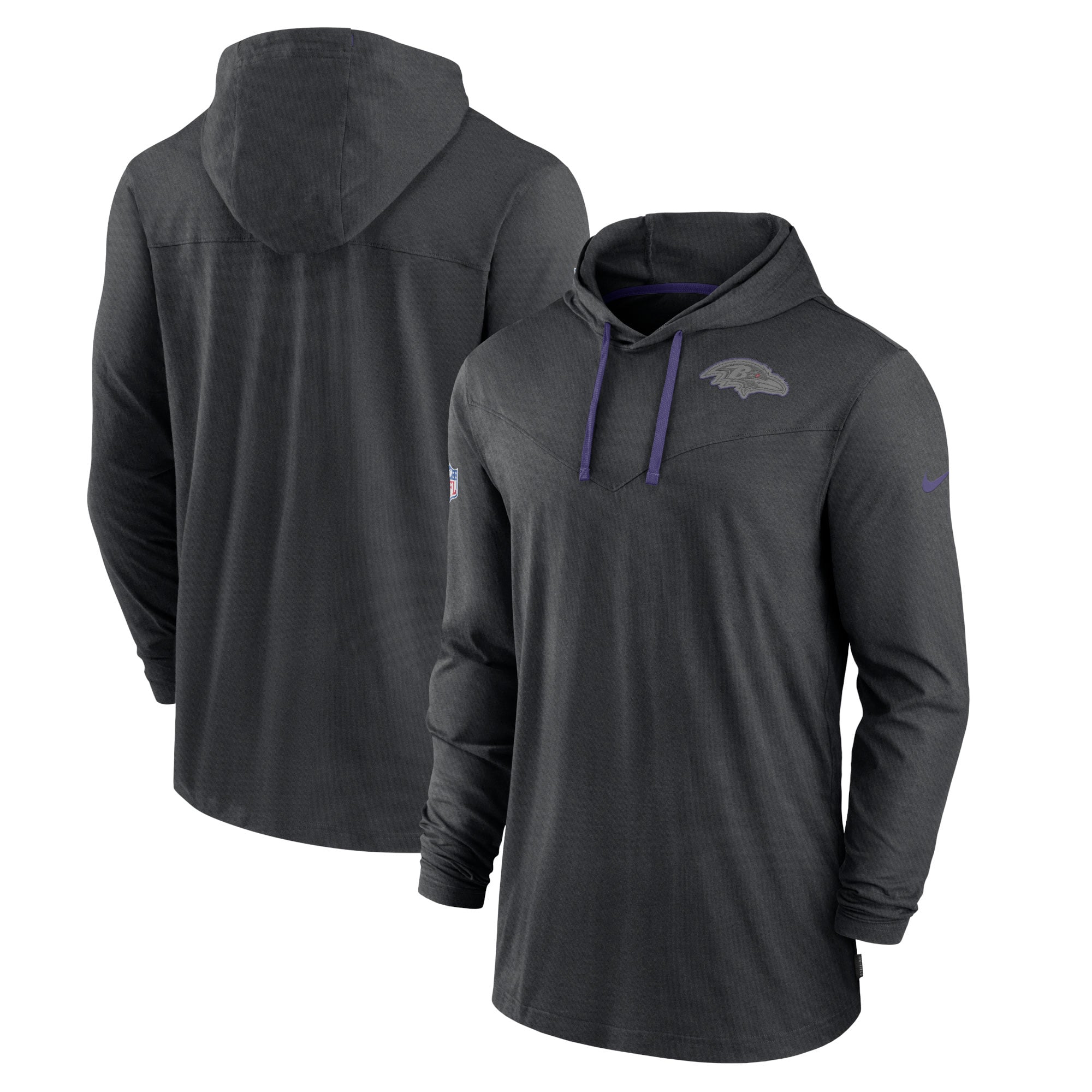 Chilli Beans. Hi tour スウェット ネイビー Men's Nike Black Baltimore Ravens Sideline Pop Performance
