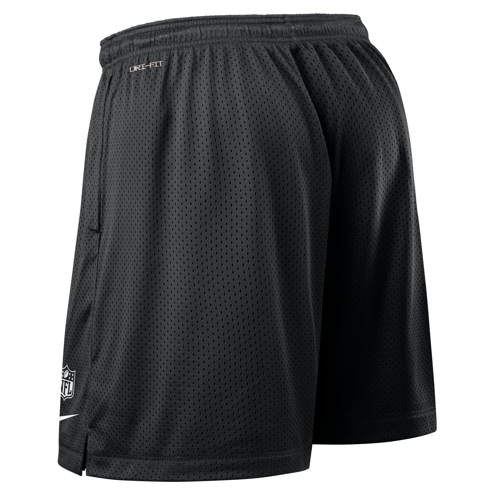 Short réversible Nike Dri-FIT noir pour homme des Baltimore Ravens