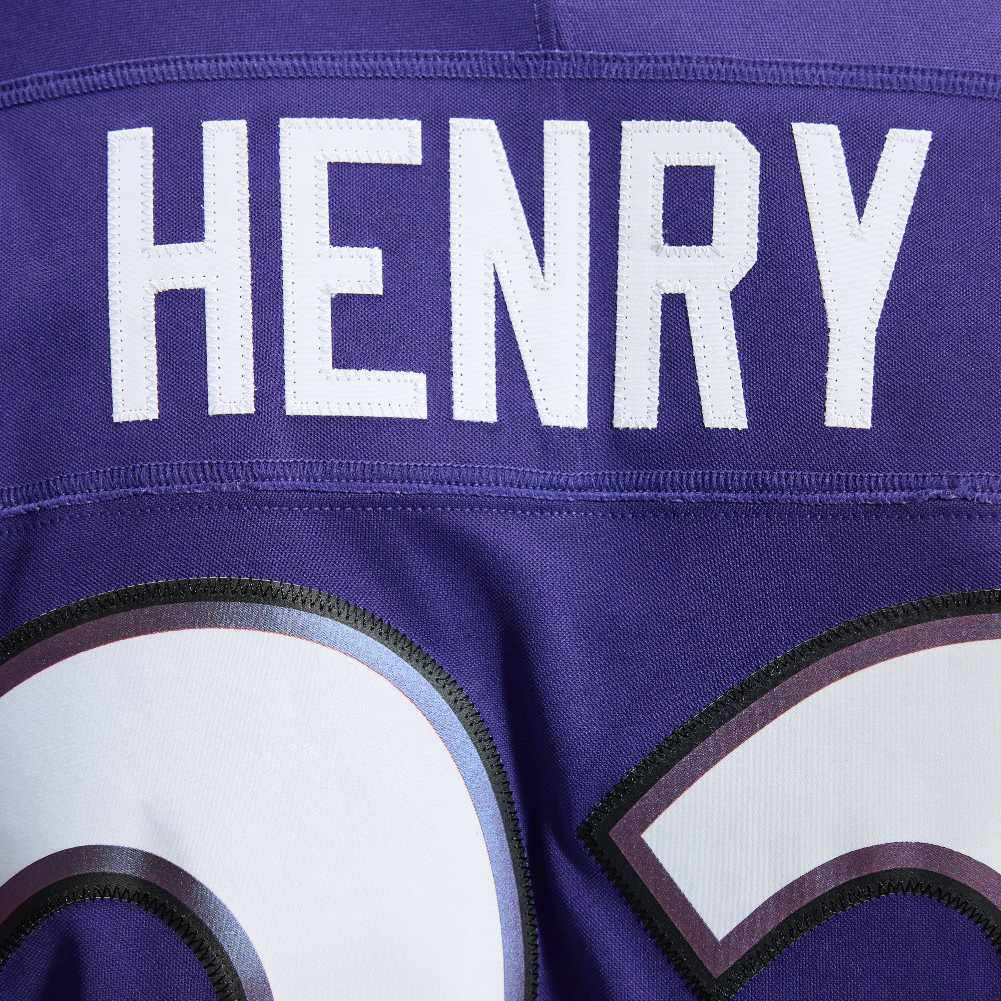 Men's Nike Derrick Henry Purple Baltimore Ravens Team Vapor F.U.S.E. Stitched Limited Jersey