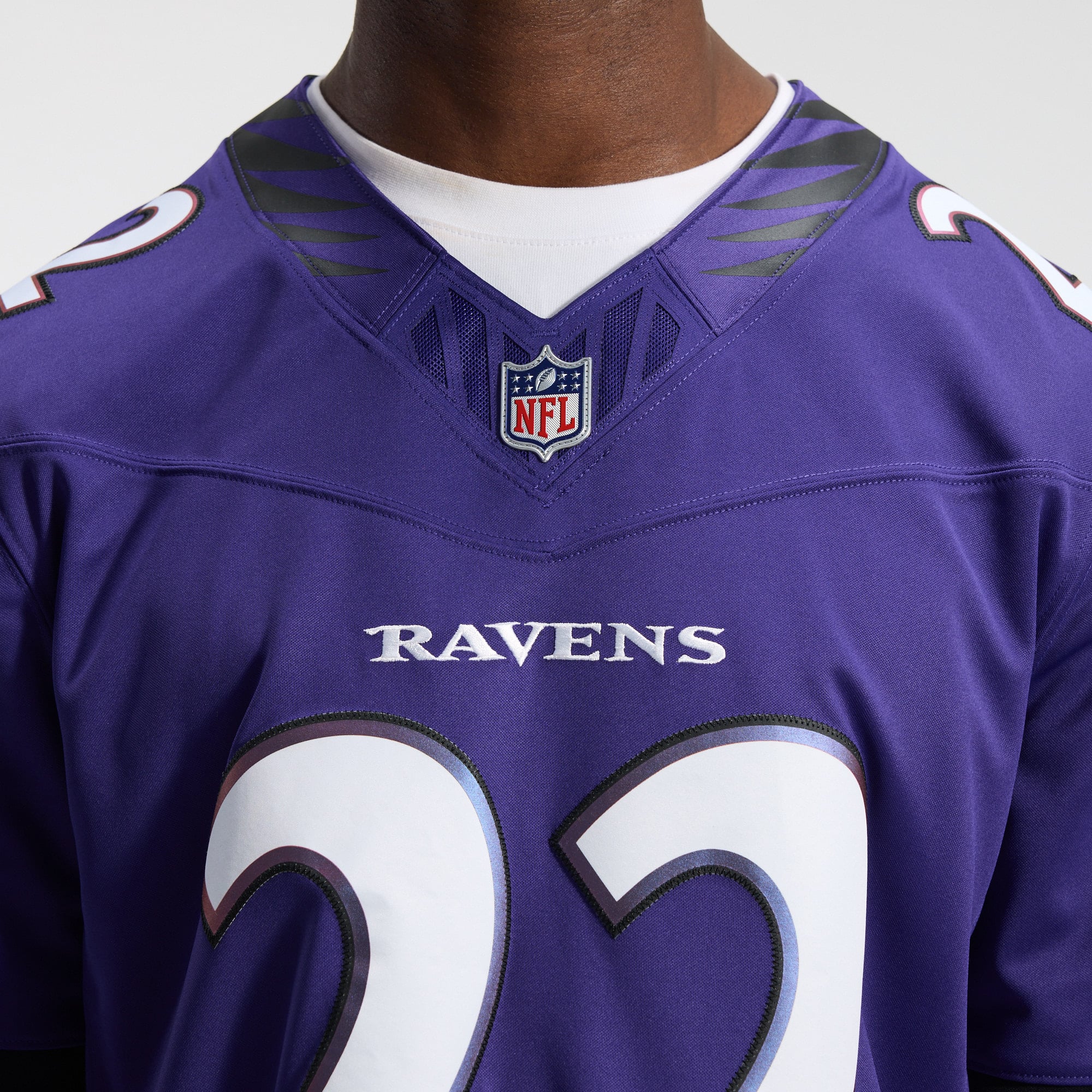 Men's Nike Derrick Henry Purple Baltimore Ravens Team Vapor F.U.S.E. Stitched Limited Jersey