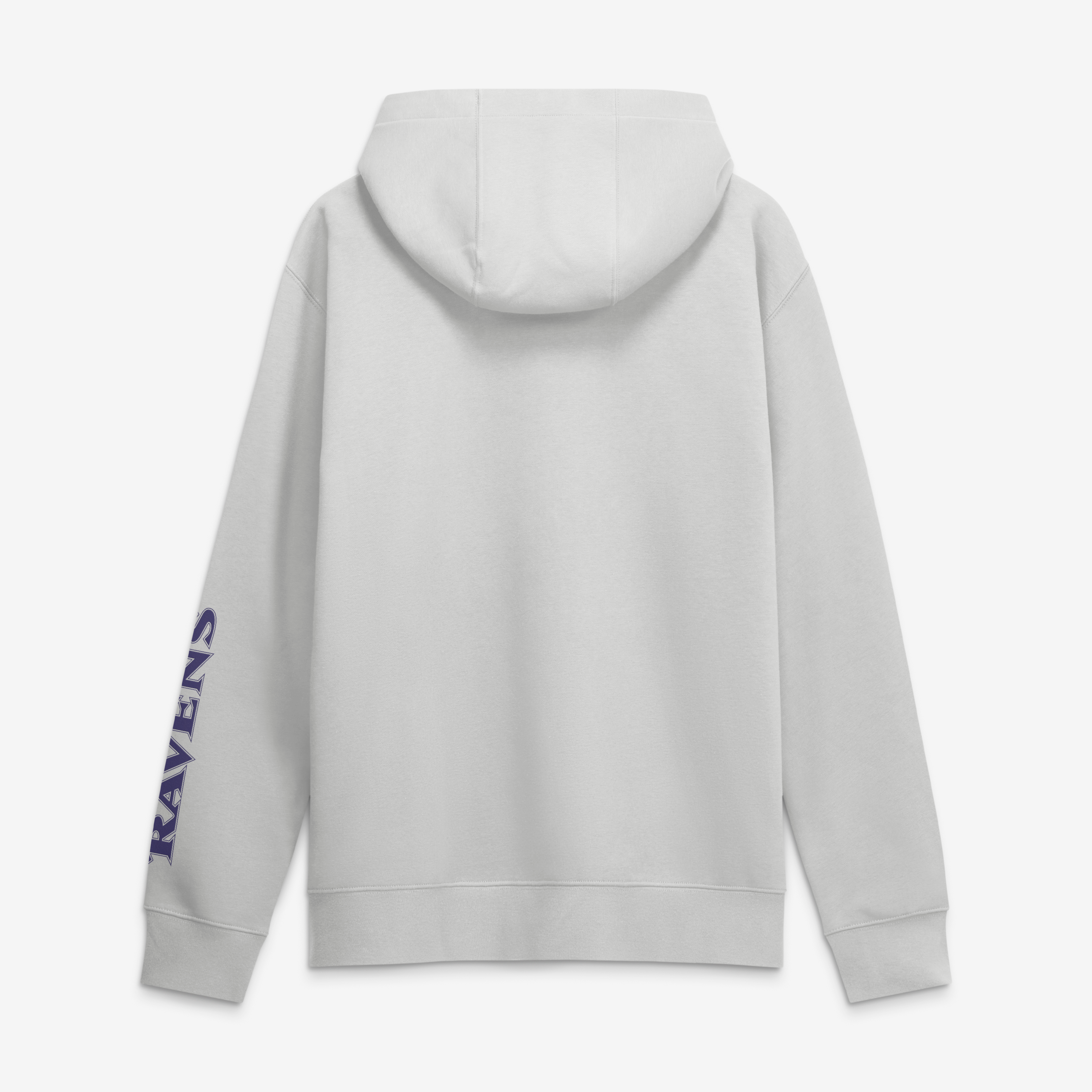 Men's Nike Gray Baltimore Ravens Cool Down Club Full-Zip Hoodie