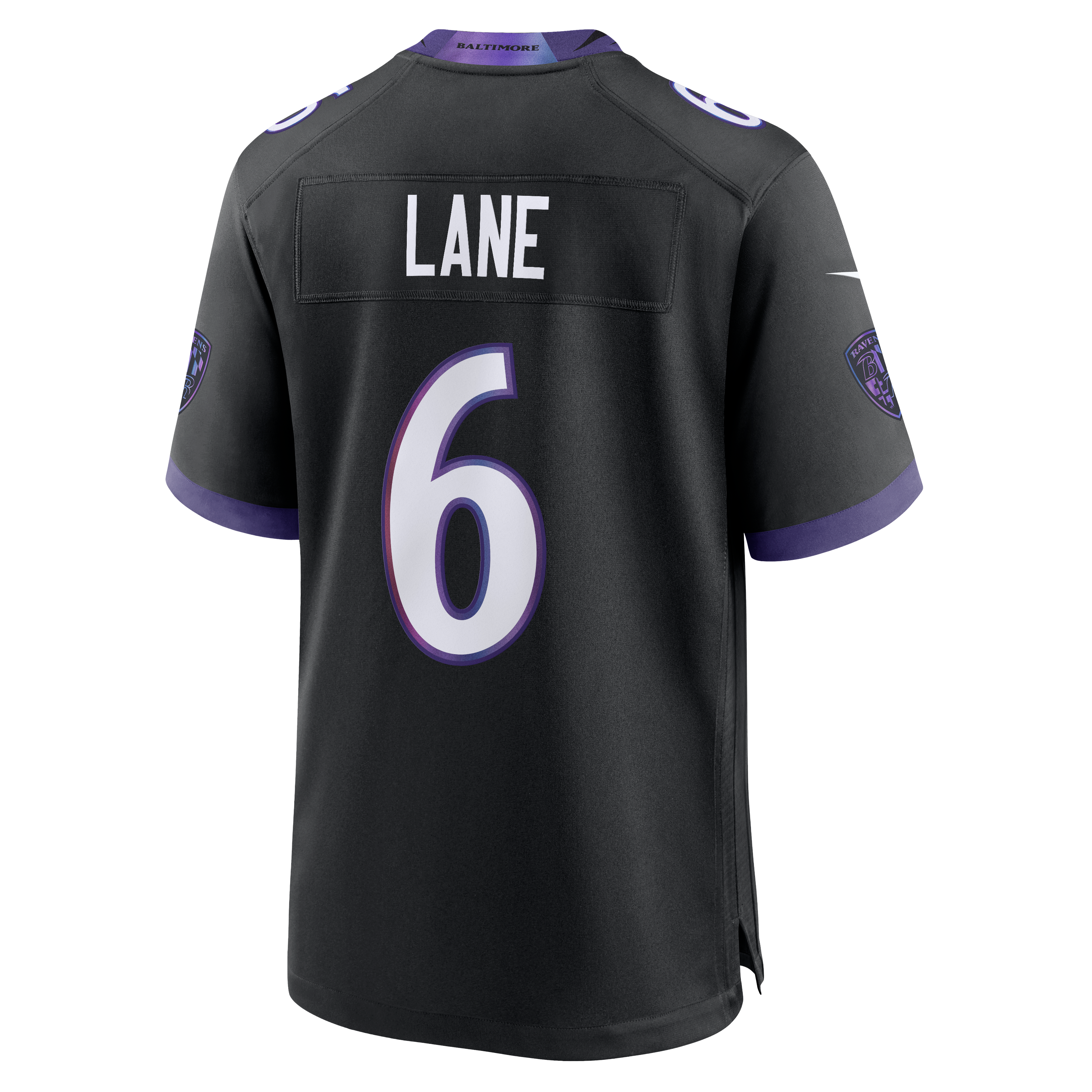 Men's Nike Ja'Kobi Lane Purple Baltimore Ravens Alternate Game Jersey