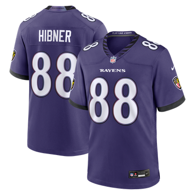 Matthew Hibner Baltimore Ravens Nike Team Game Jersey - Purple