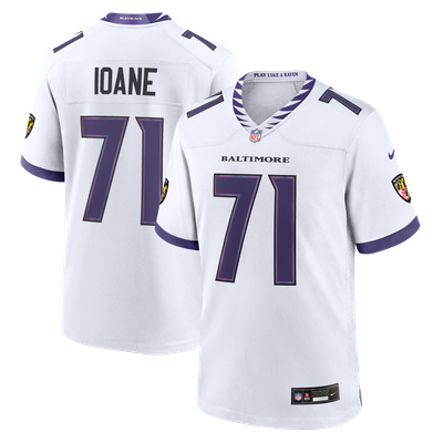 Olaivavega Ioane Baltimore Ravens Nike Game Jersey - White