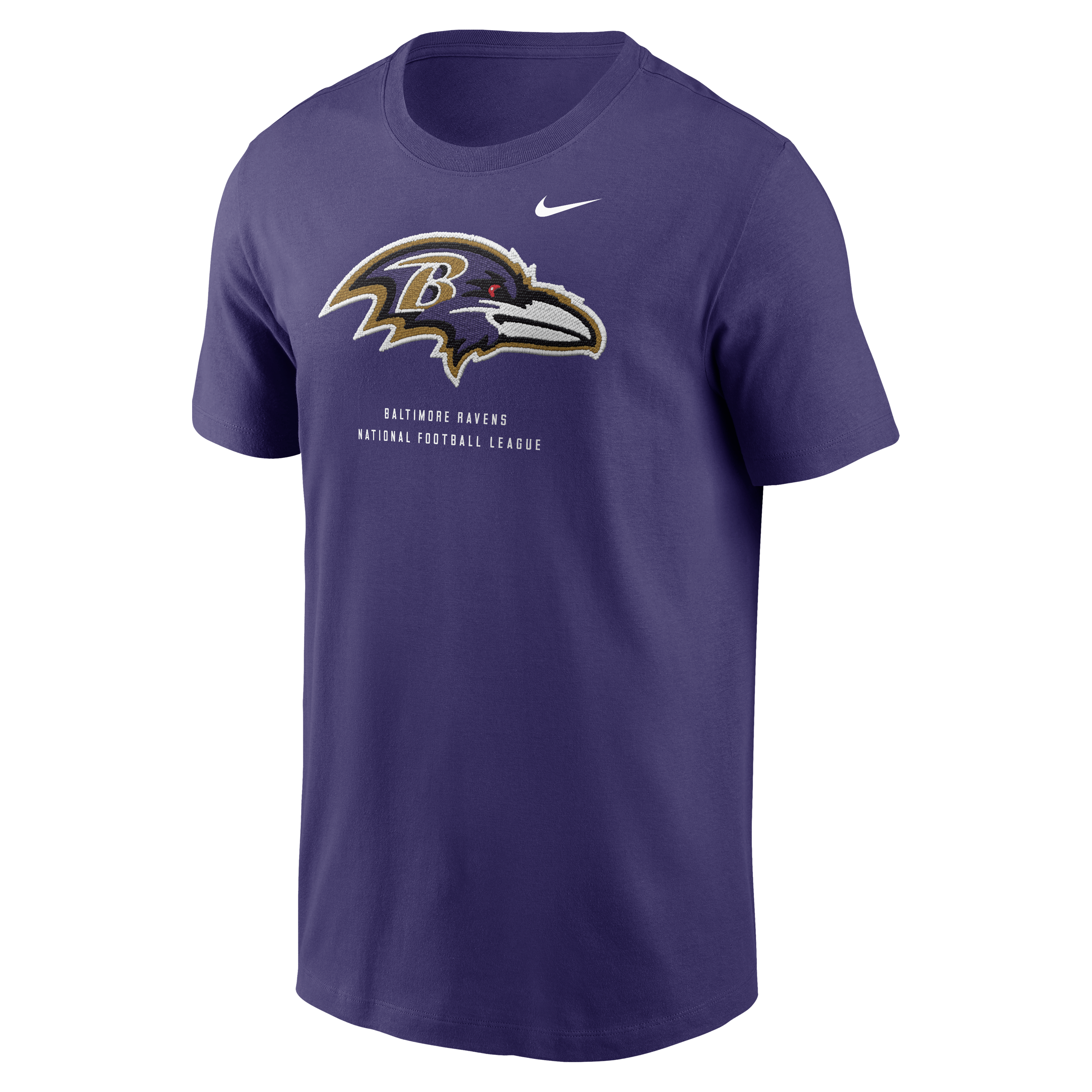 T-shirt Nike violet Baltimore Ravens pour homme