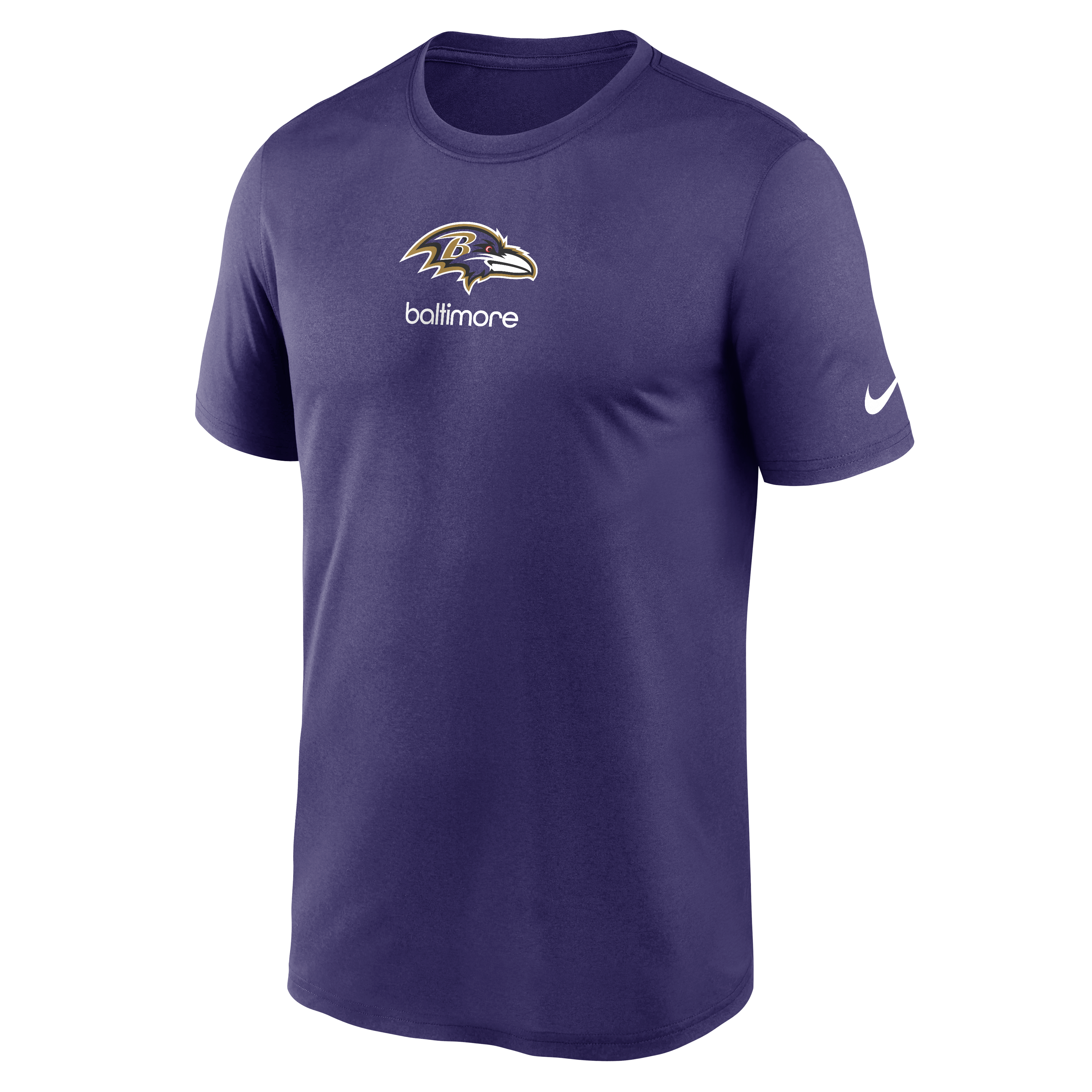 T-shirt Nike Legend Dri-FIT violet Baltimore Ravens pour homme